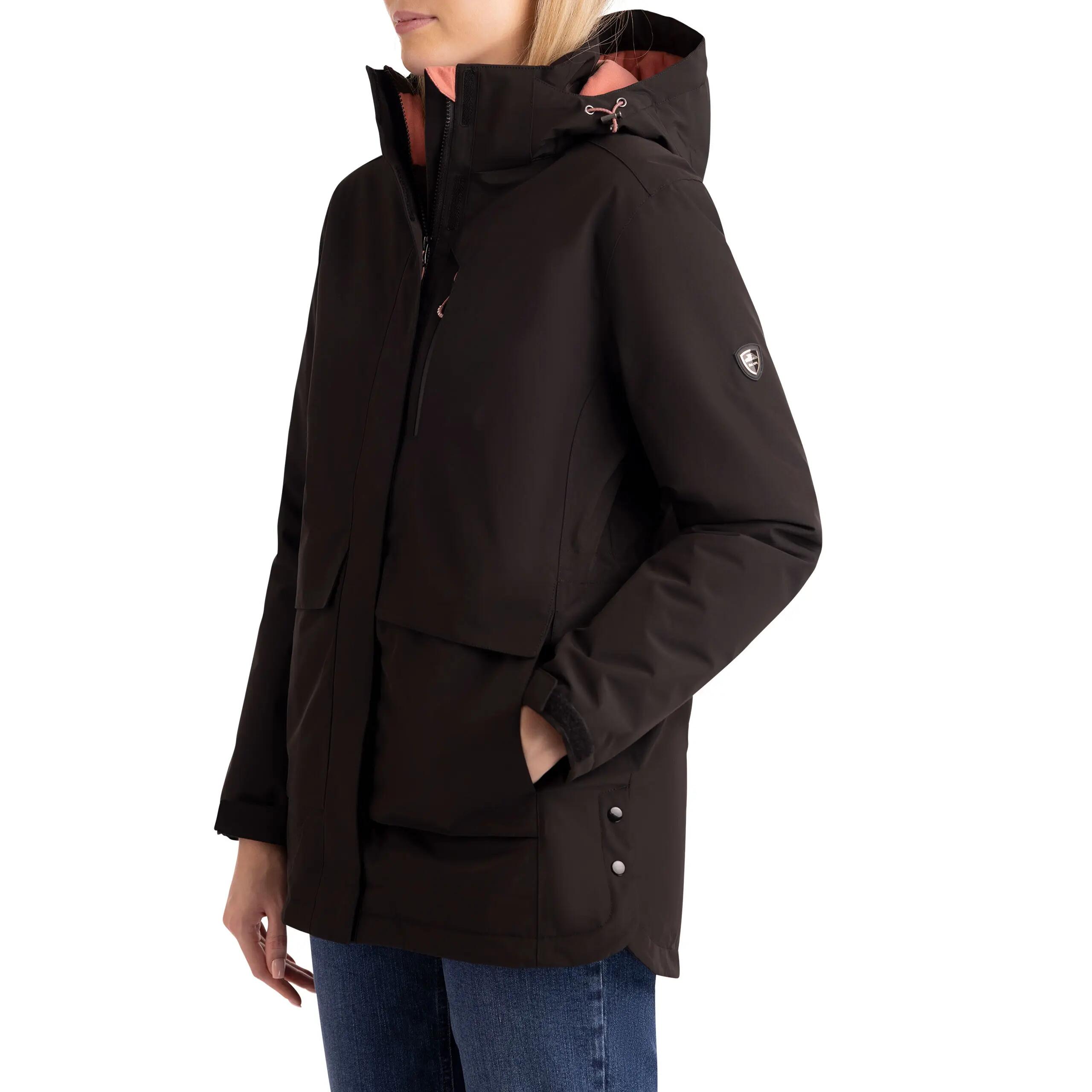 Trespass Hosho - Dames regenjas zwart 5/5