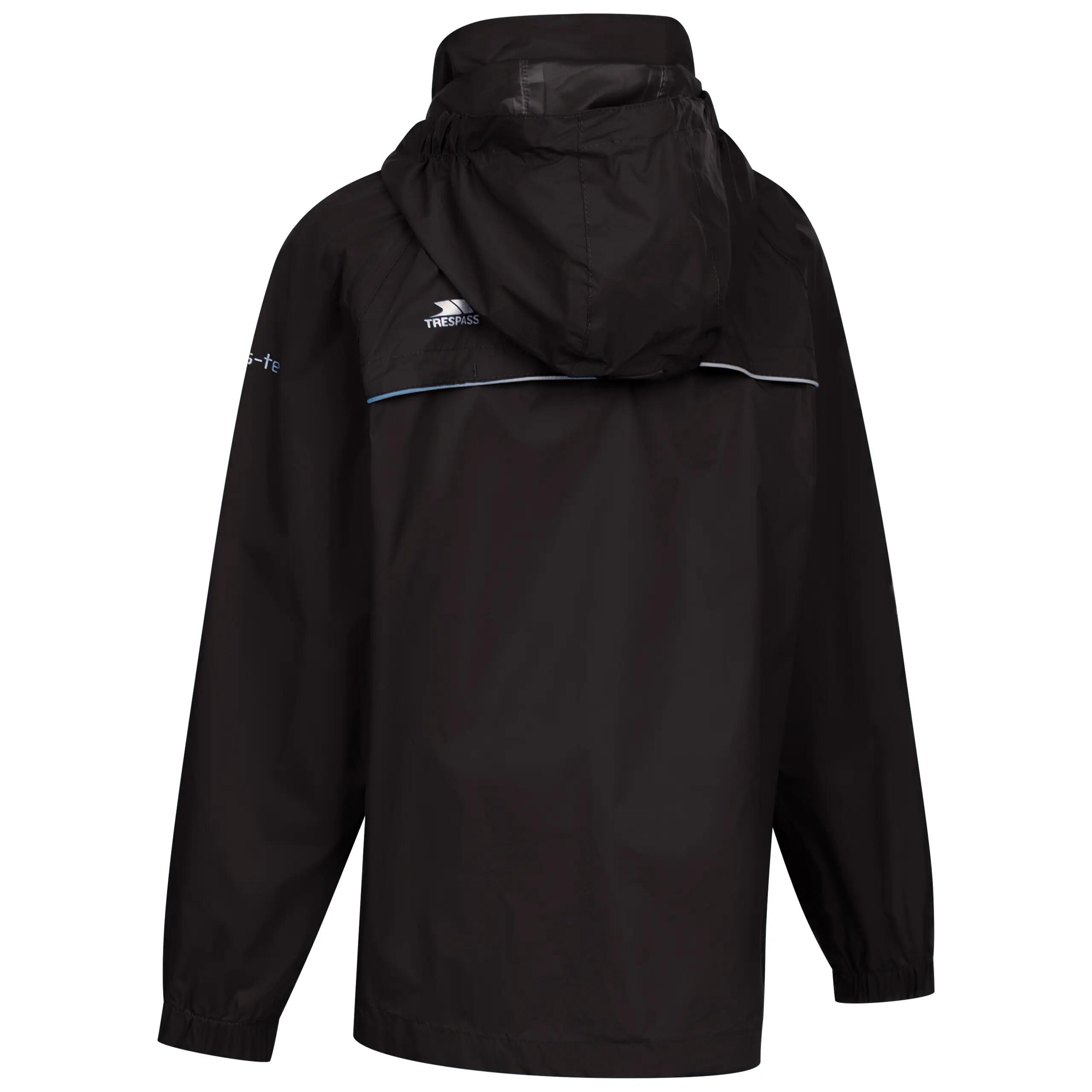 Veste imperméable bébé fille Trespass Qikpac X 3/4