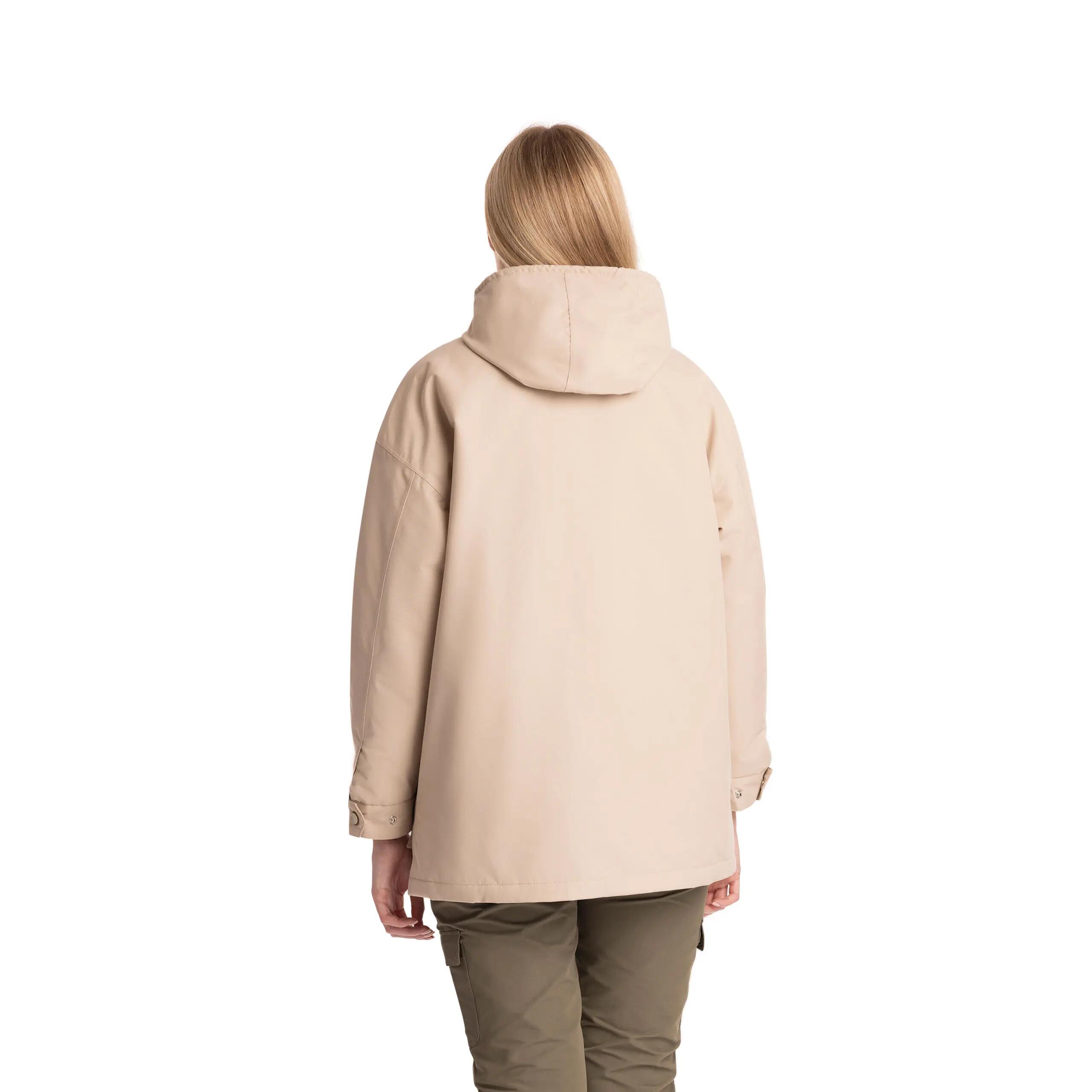 Trespass Sasser - Giacca antipioggia da donna Sabbia chiara 5/5