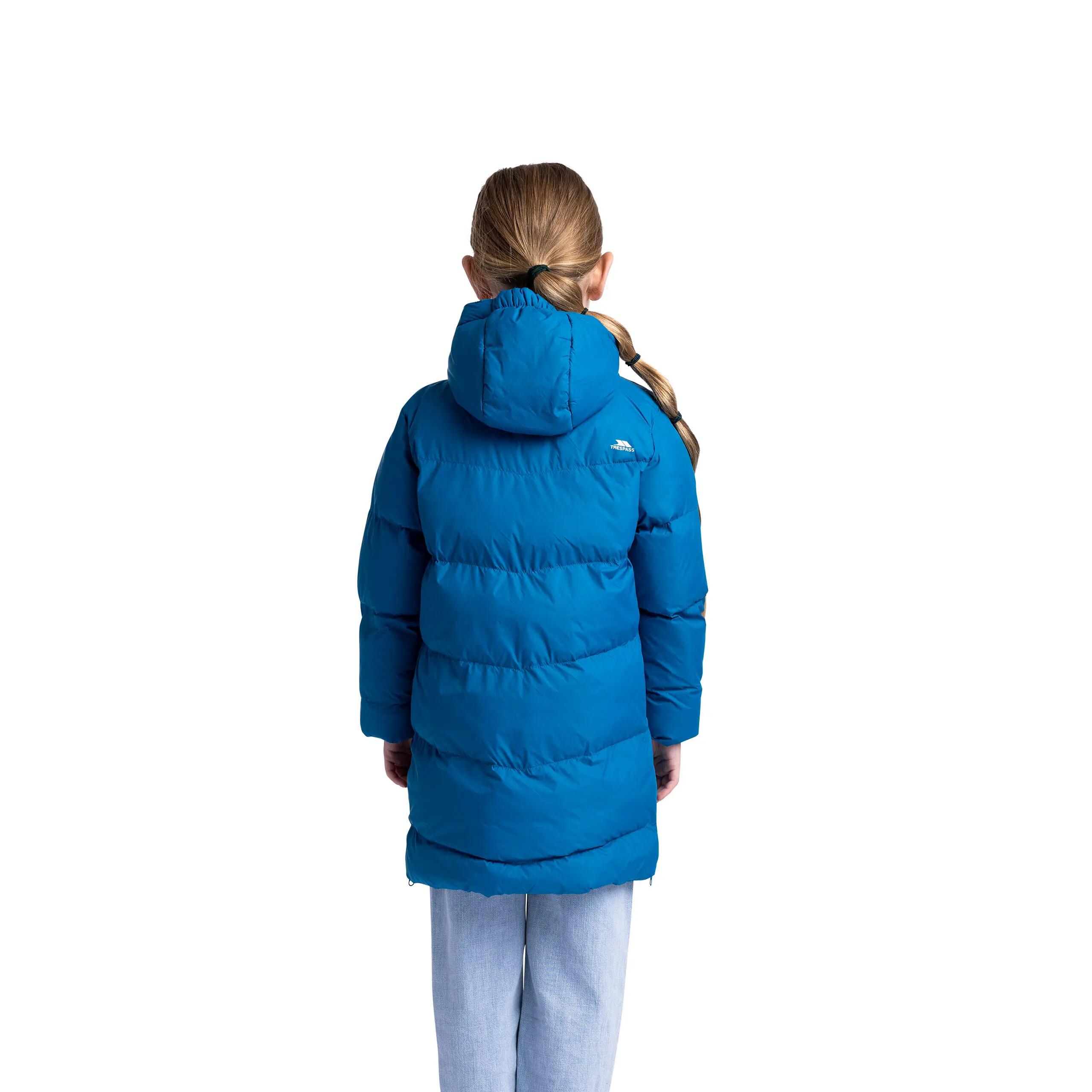 2058 Pleasing - Veste matelassée à capuche Rich Multicolore 3/4 pour enfants 3/5