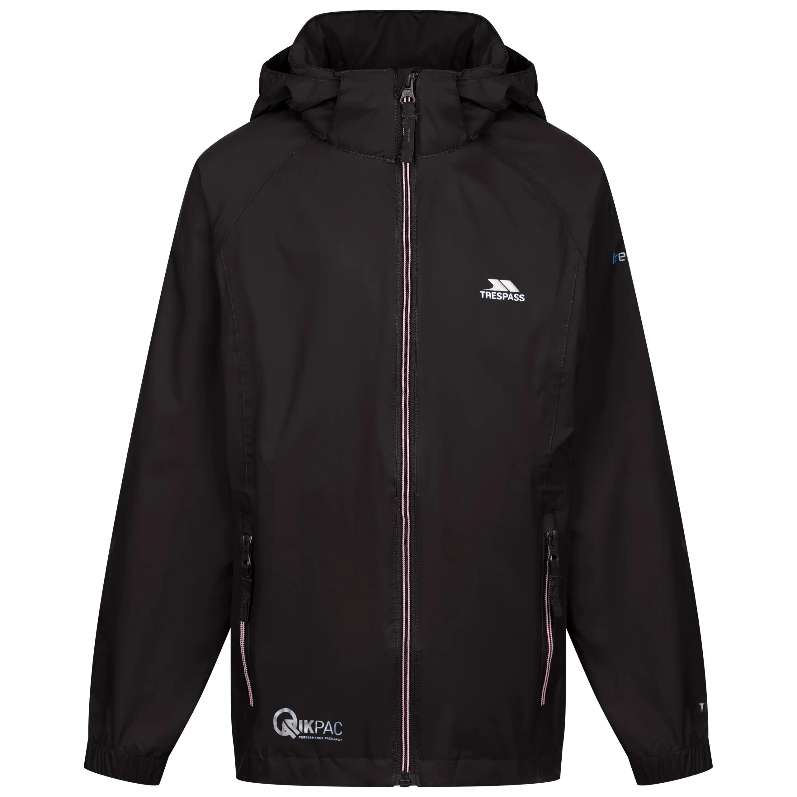 Veste imperméable bébé fille Trespass Qikpac X 2/4