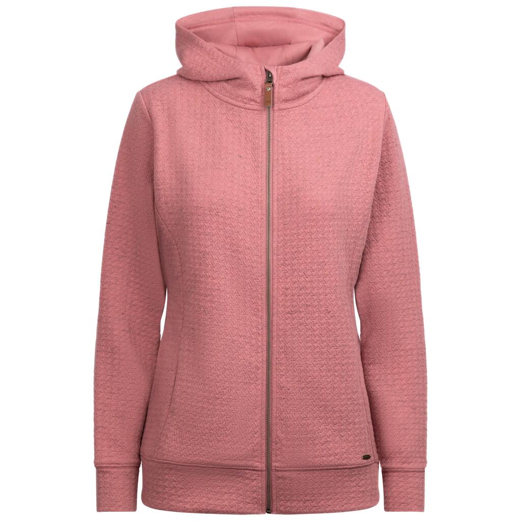 Womens Full Front Zip Jersey Lined Hoodie - Winnie