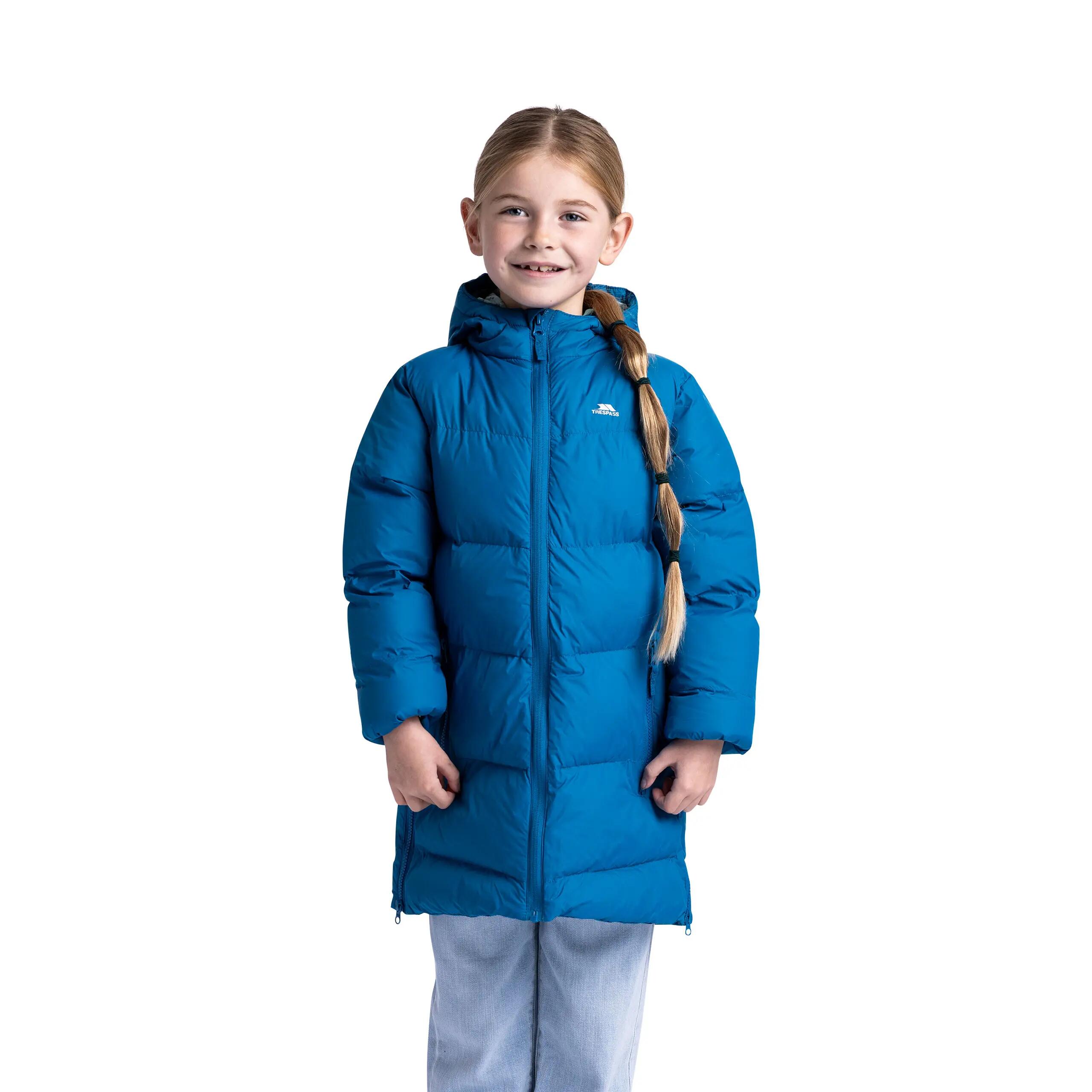 2058 Pleasing - Veste matelassée à capuche Rich Multicolore 3/4 pour enfants 2/5