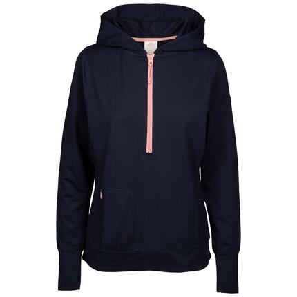 Trespass Zia - Sweat à capuche décontracté pour Femme Navy Chiné