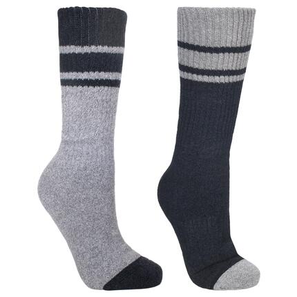 Trespass Hitched - Chaussettes Homme Noir/gris Chiné