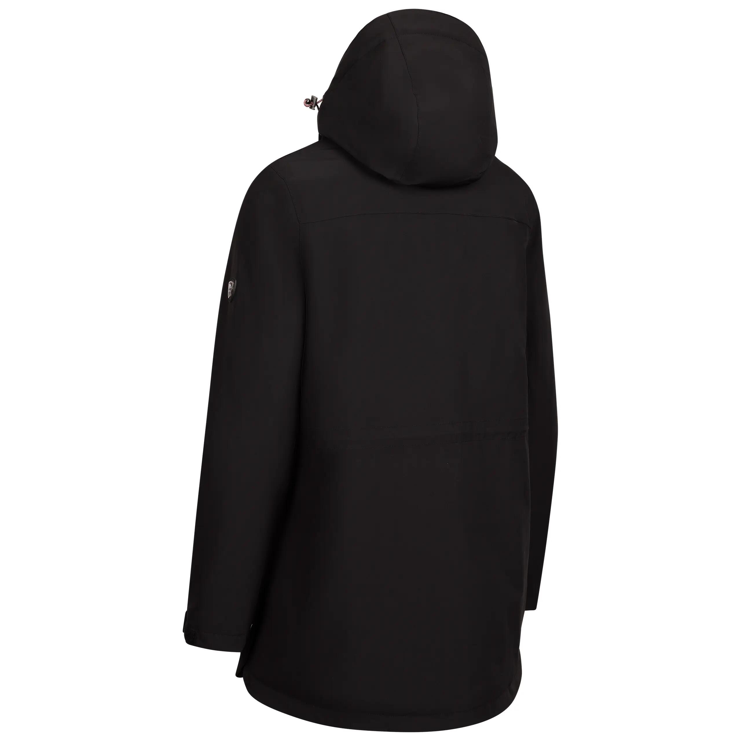 Trespass Hosho - Dames regenjas zwart 2/5