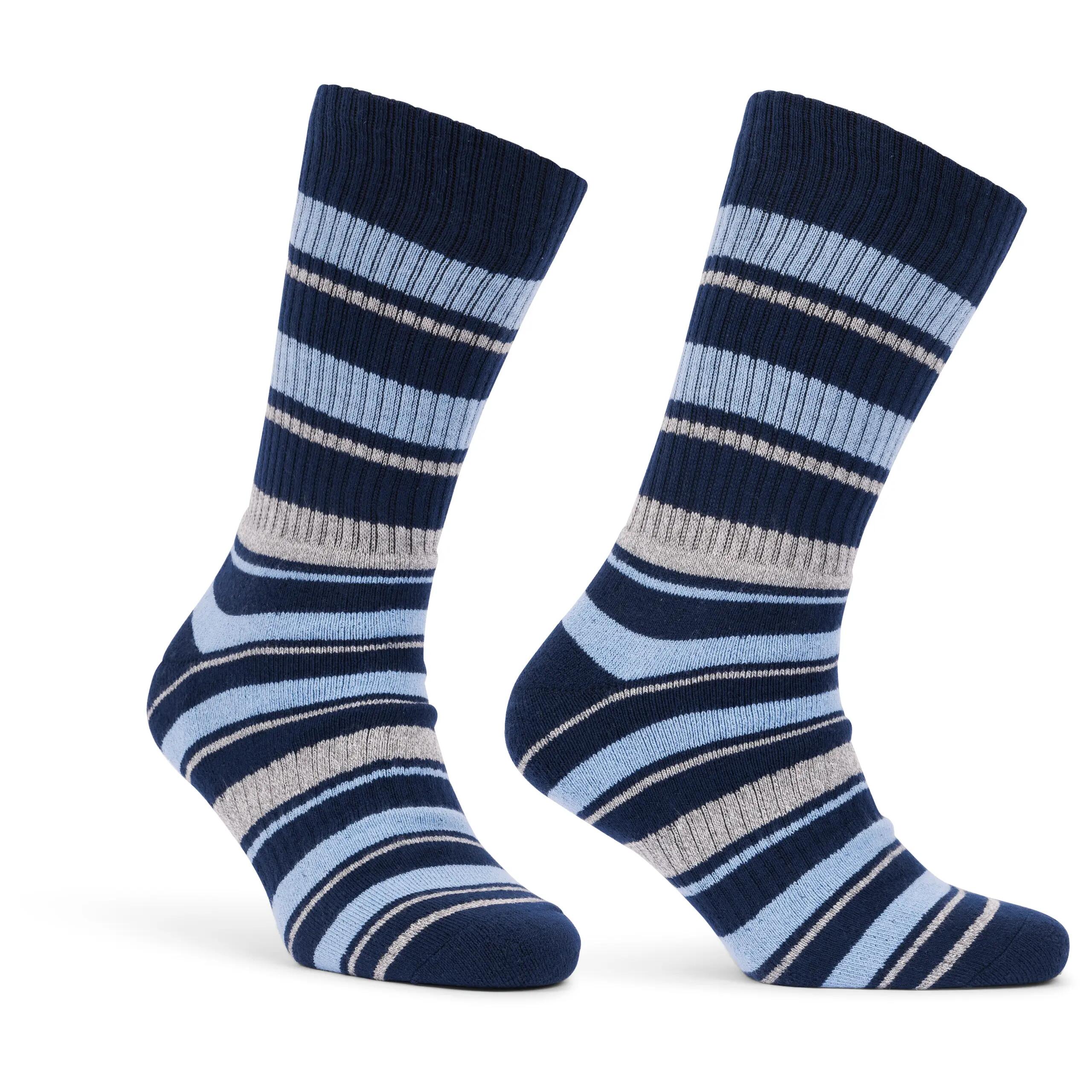 Trespass Austen - Chaussettes Unisexe (Pack de 2 Paires) Marine 3/5