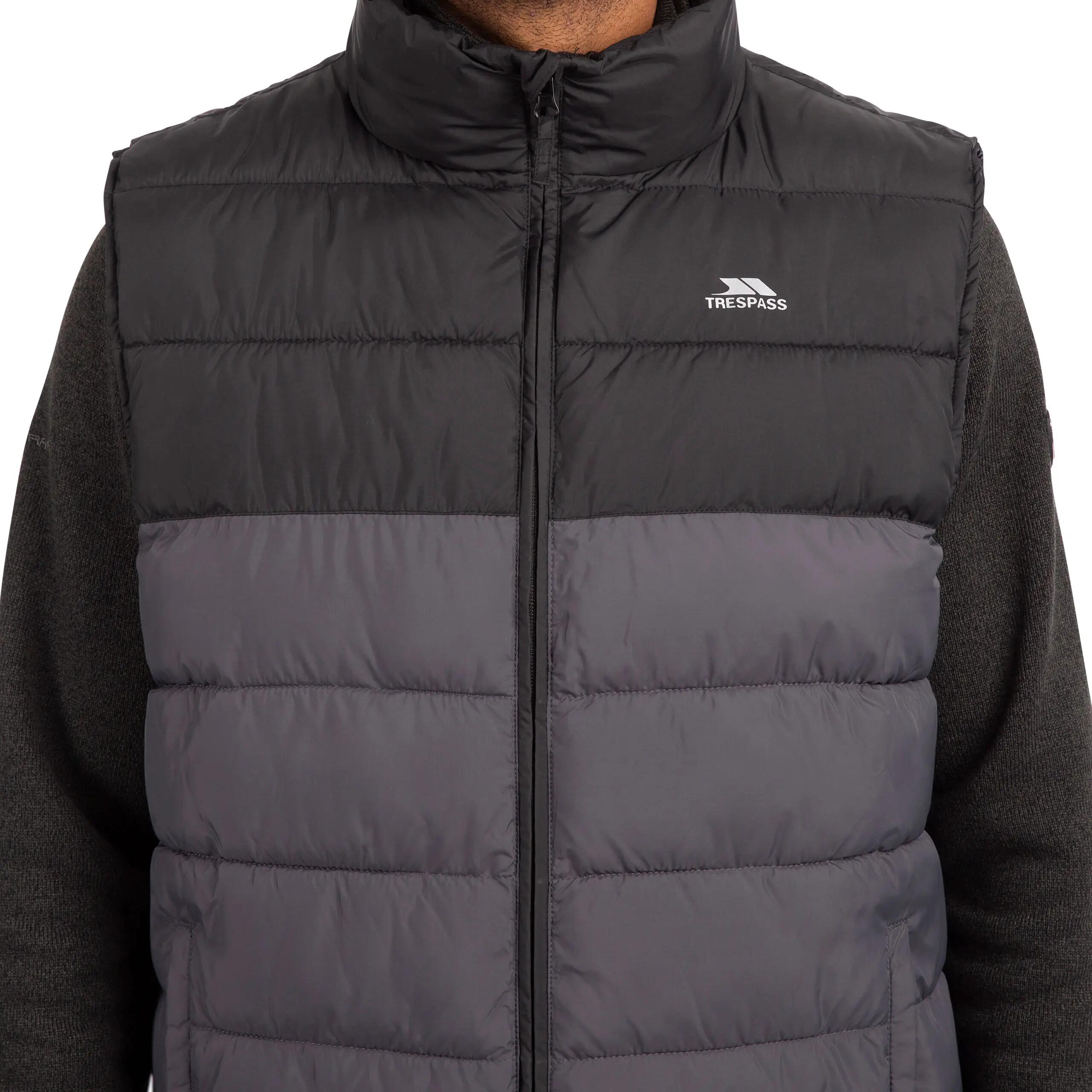 Trespass Oskar Gilet matelassé homme noir 5/5