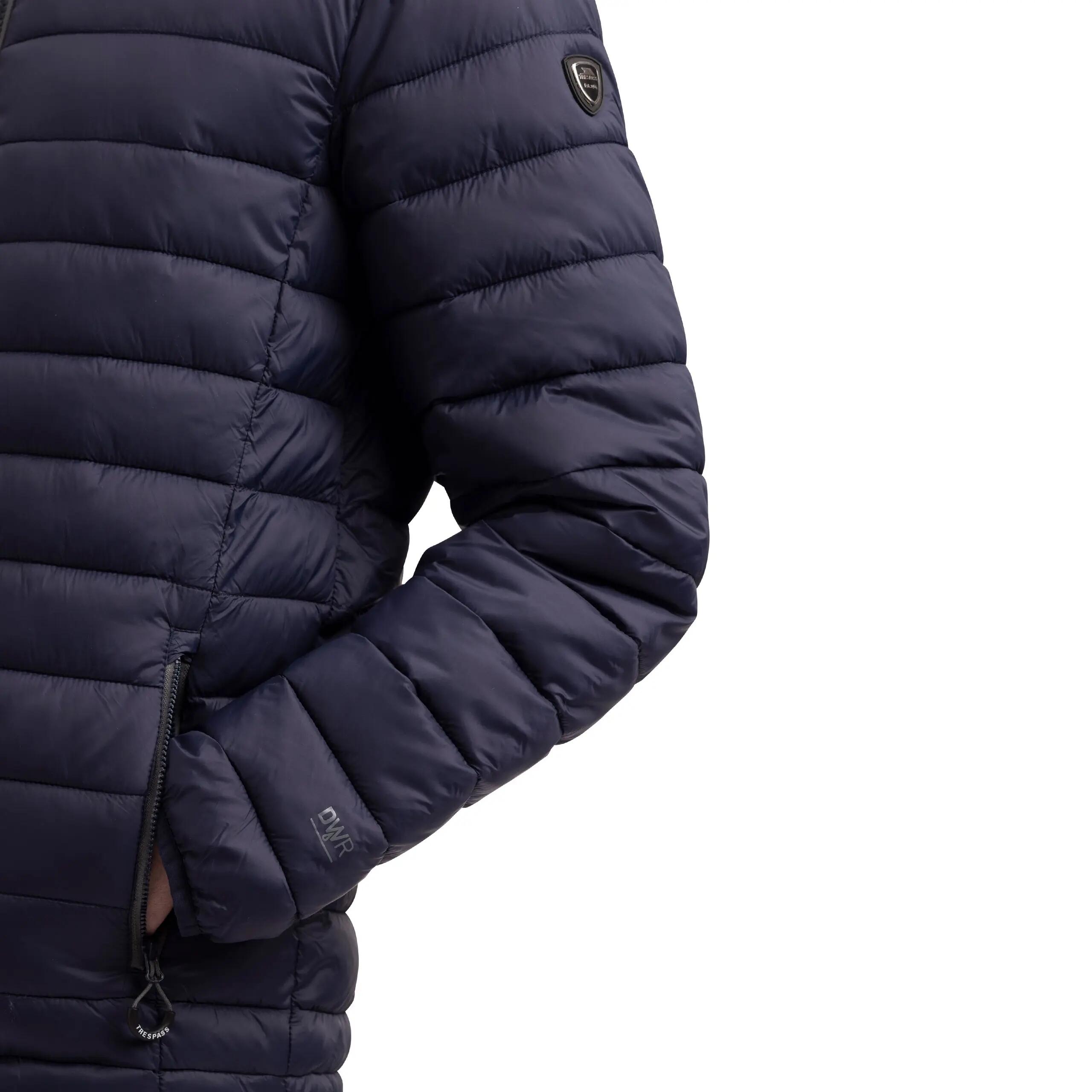 Trespass Paddley - Giacca imbottita casual da uomo blu scuro 4/5