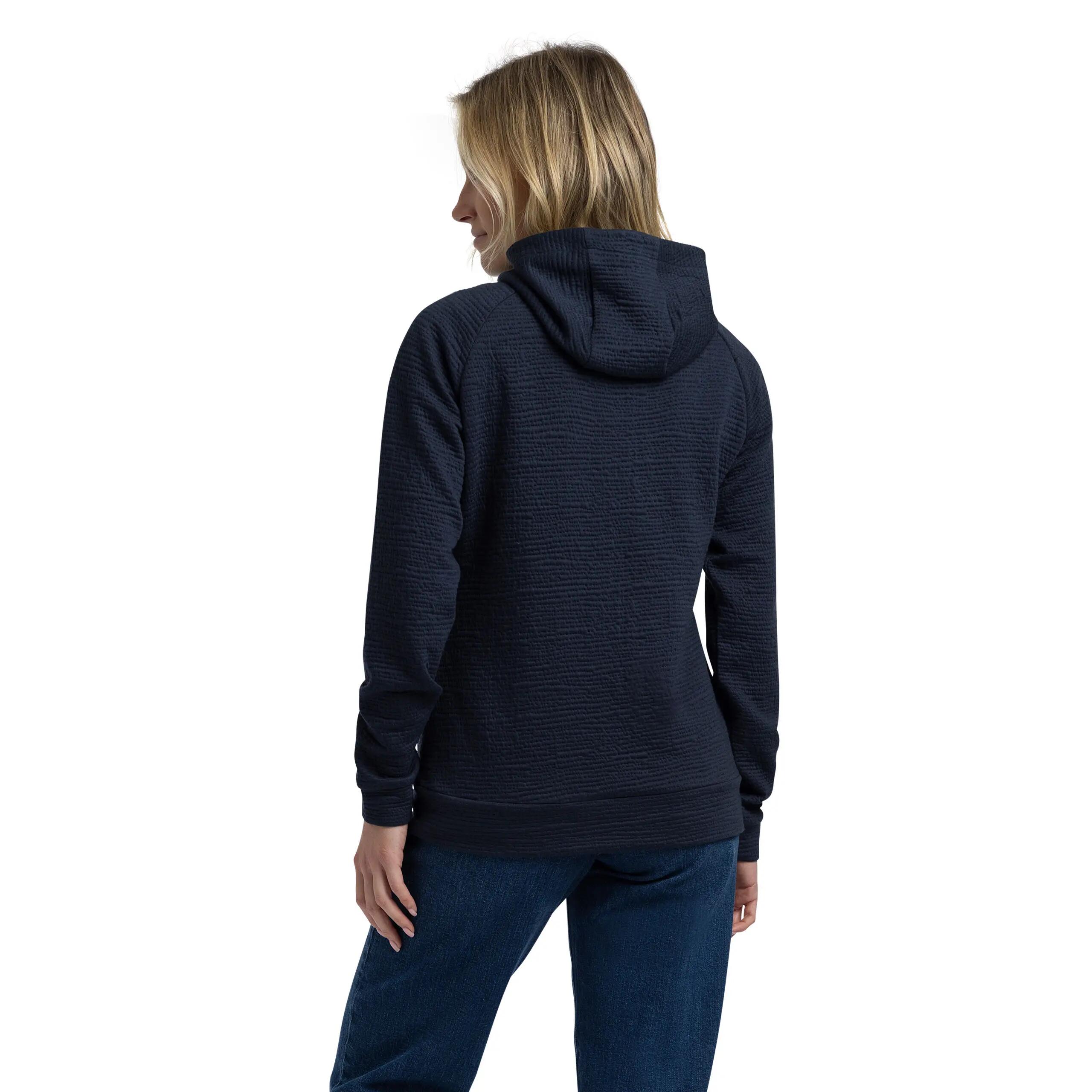 Trespass Lillie - Sudadera con capucha informal para mujer azul marino 3/5