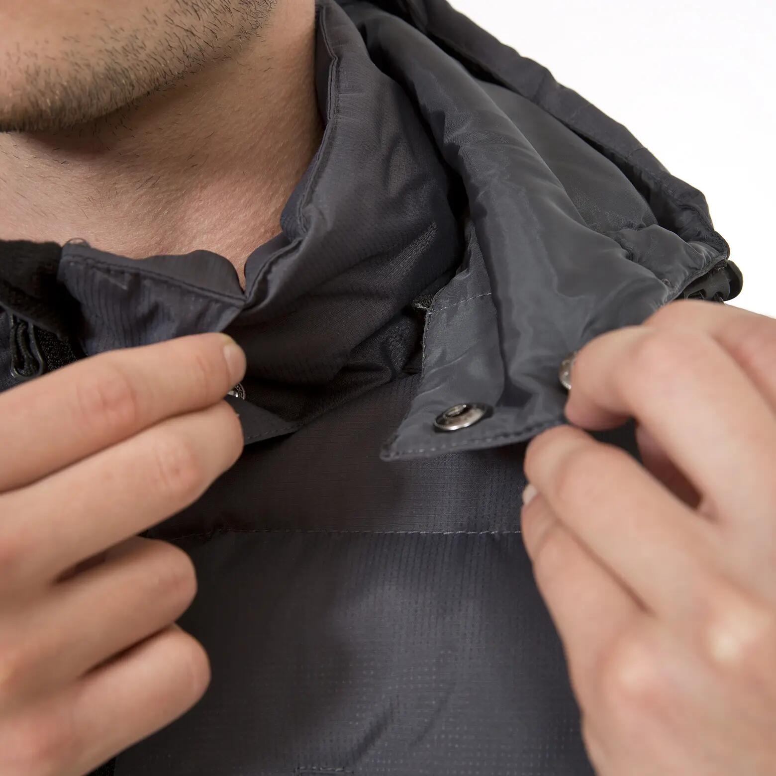 Mens Padded Jacket Casual Winter Coat Clip 4/5