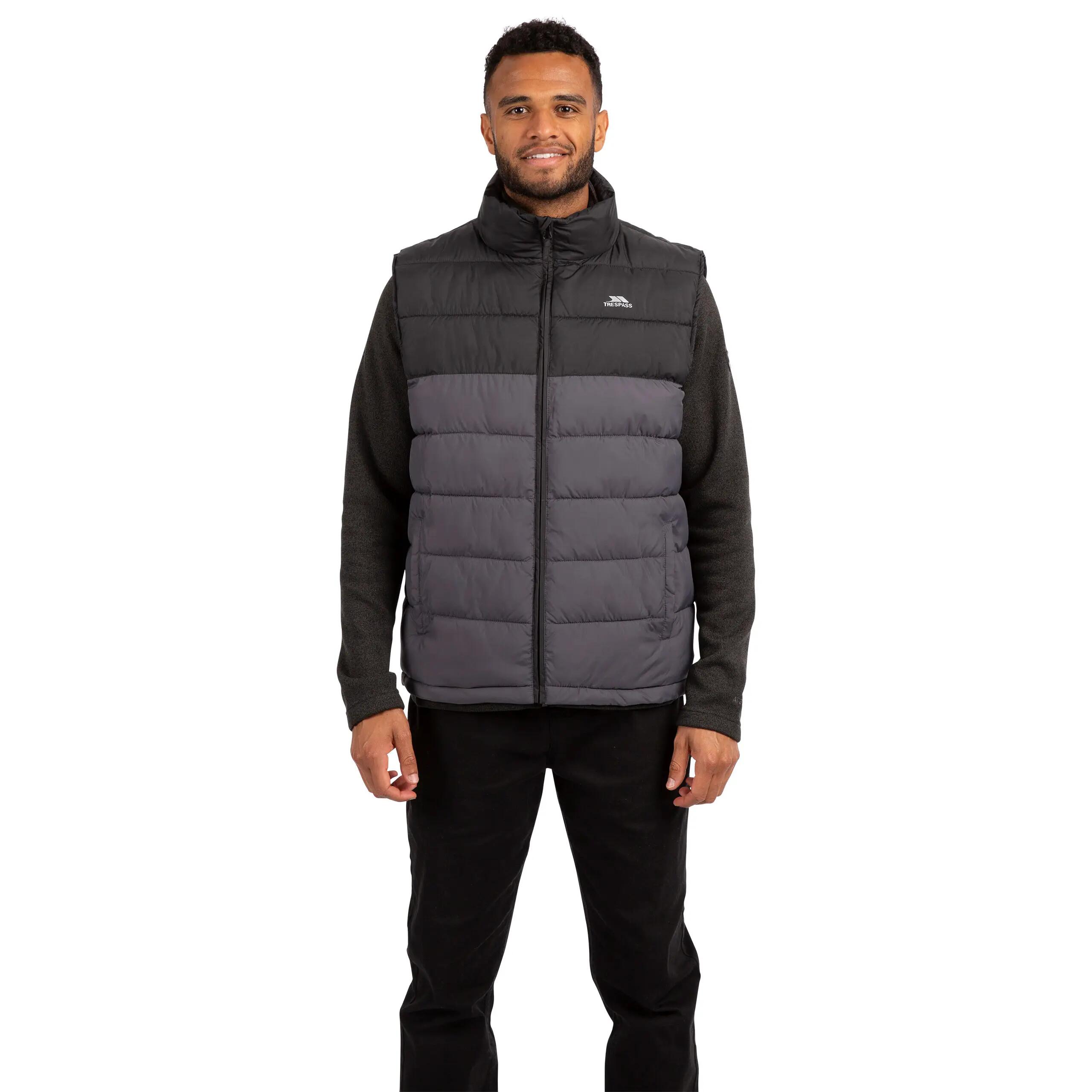 Trespass Oskar Gilet matelassé homme noir 3/5