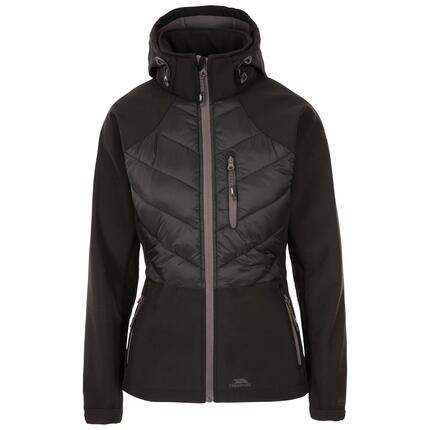 Trespass Elvira – Damen Softshell Schwarz