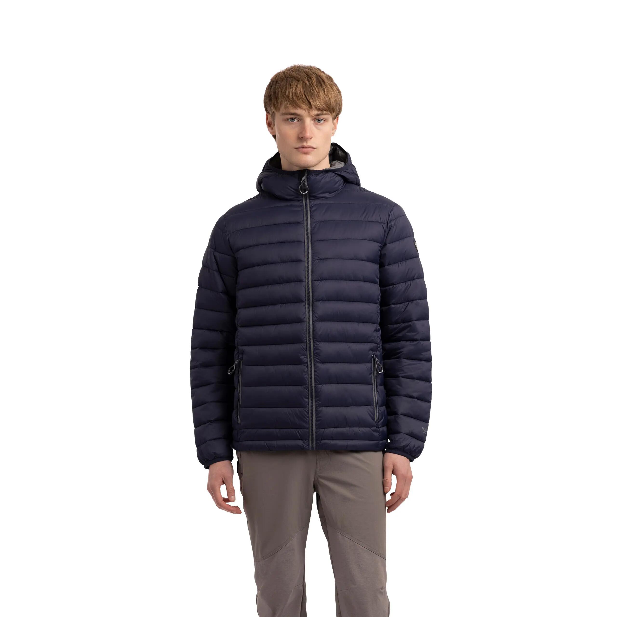 Trespass Paddley - Giacca imbottita casual da uomo blu scuro 2/5