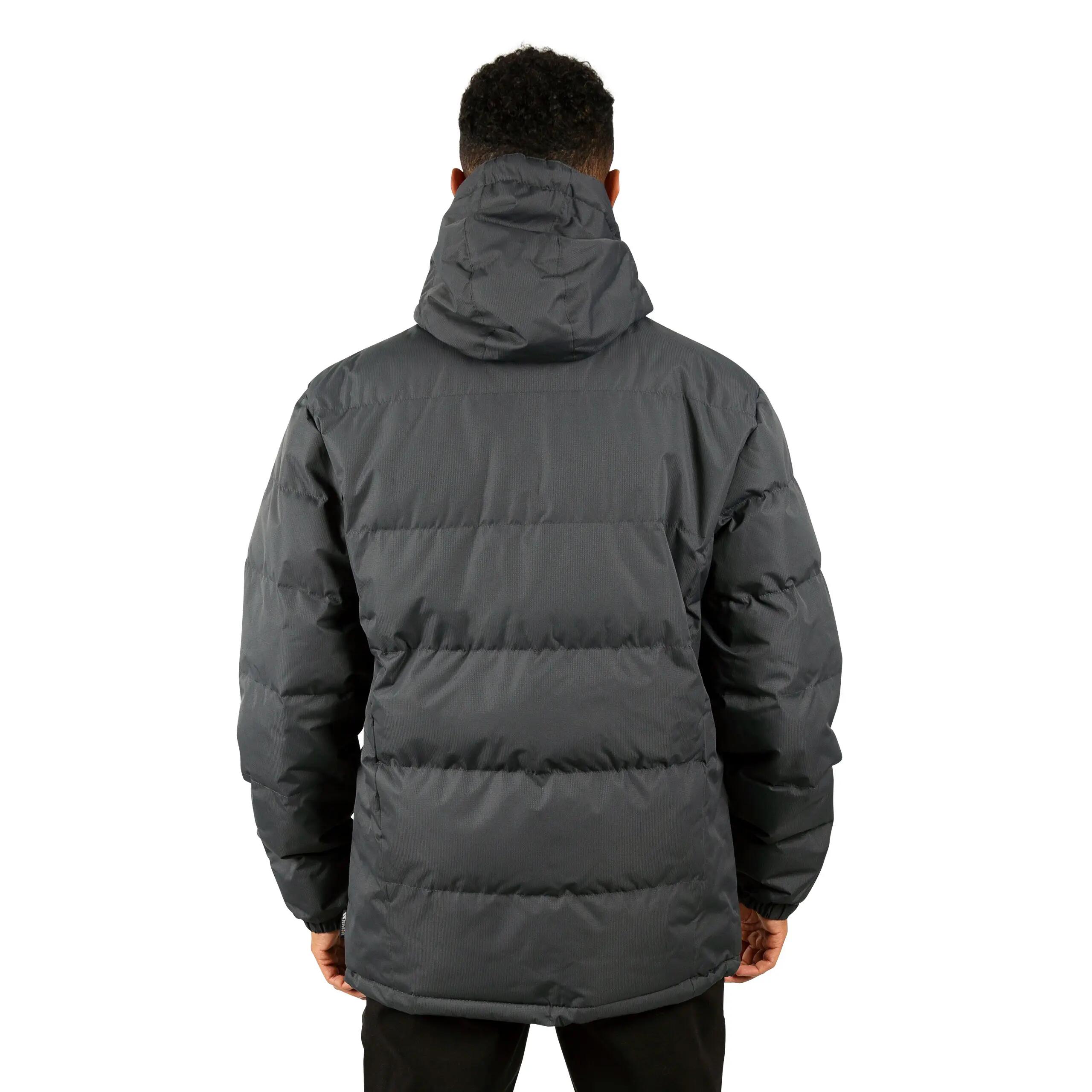 Mens Padded Jacket Casual Winter Coat Clip 2/5