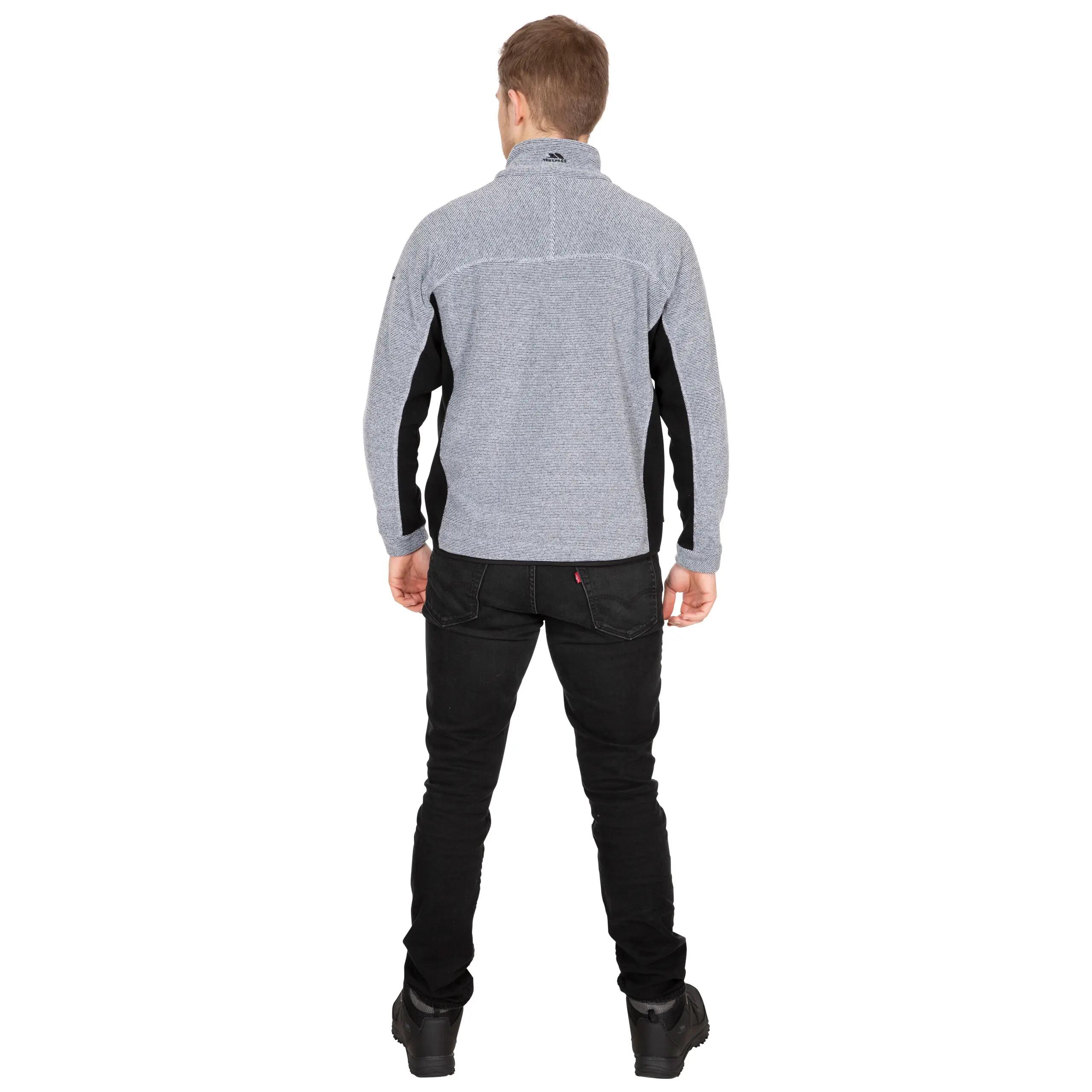 Mens Fleece Jacket with Full Zip Walking Casual Jynx 4/5