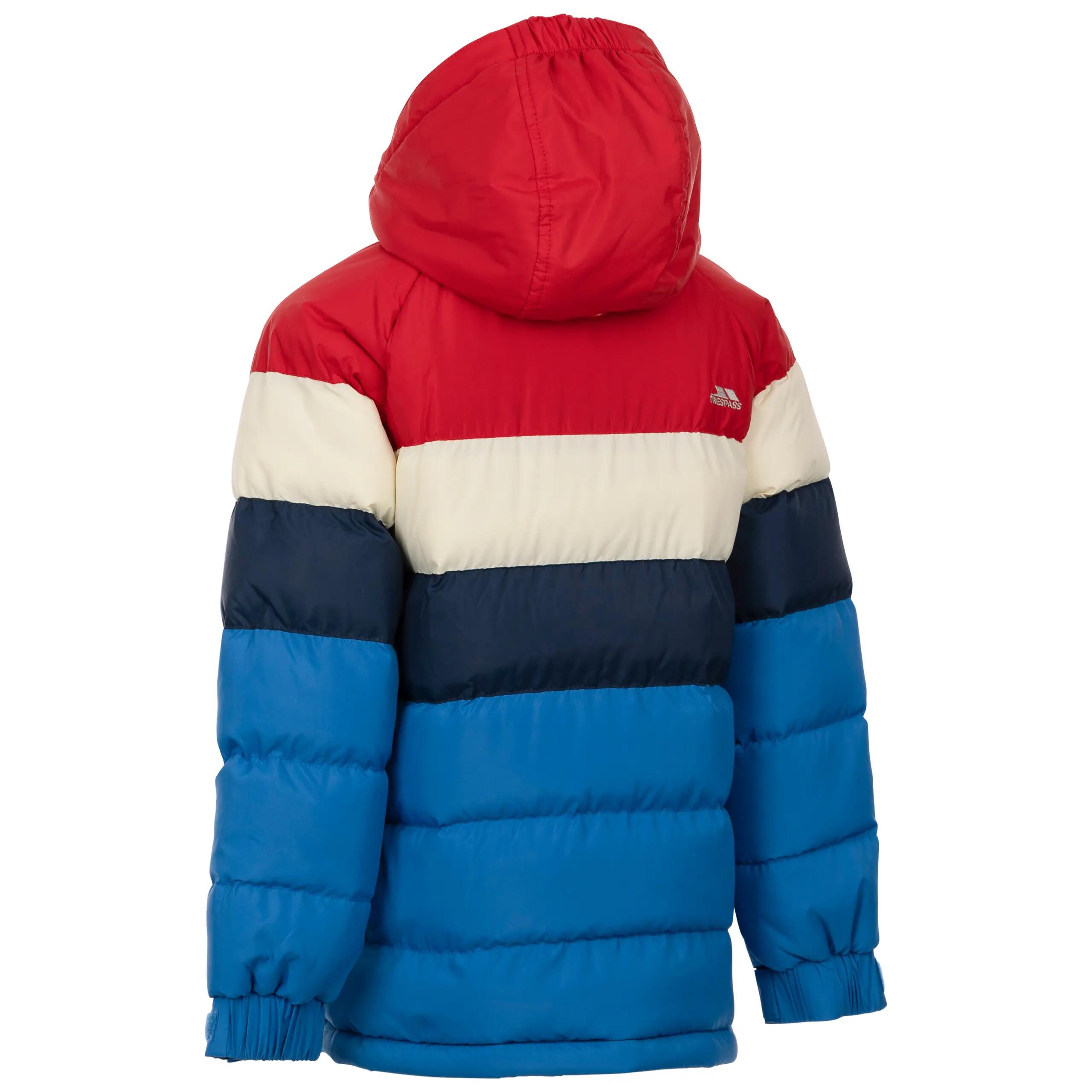 2058 Trespass Calmere – Freizeitjacke für Unisex-Kinder, Blau, Größe 5/6 2/2