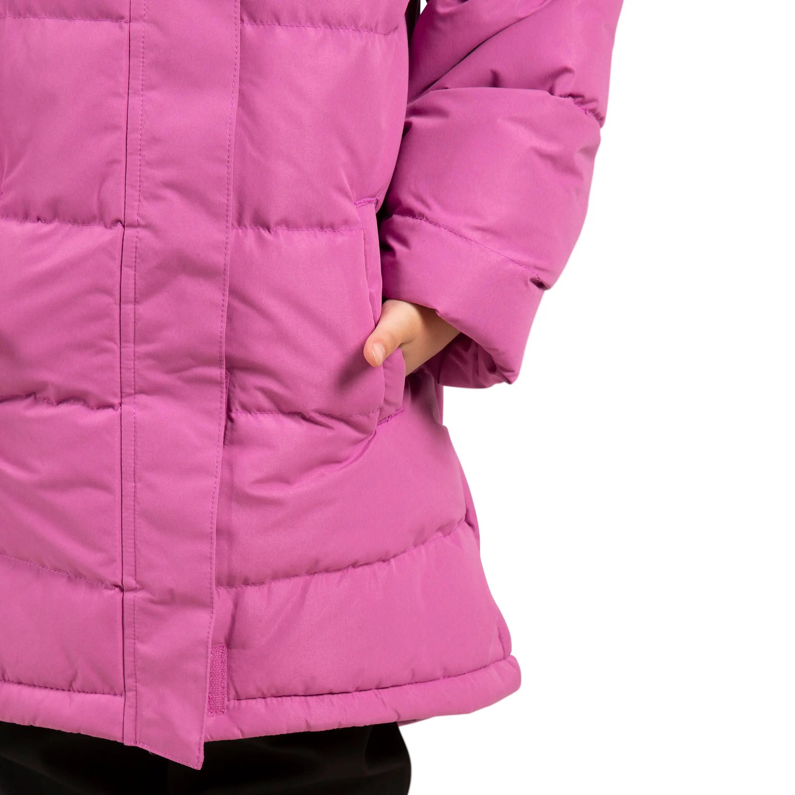 Trespass Unique - Doudoune longue femme Deep Rose 4/5