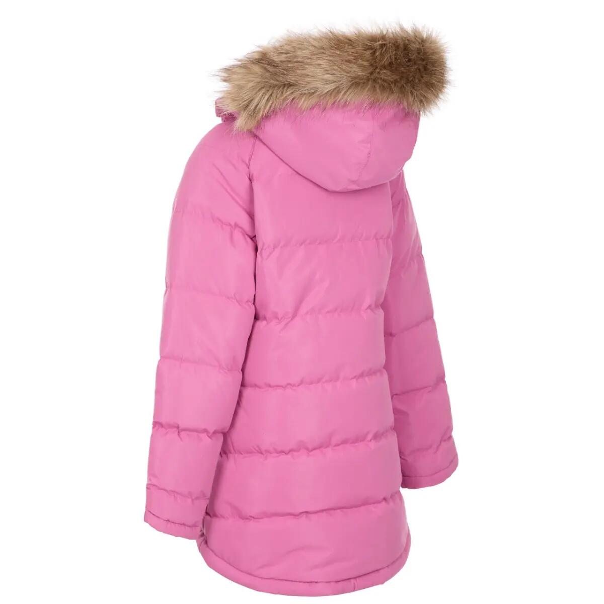 Trespass Unique - Doudoune longue femme Deep Rose 2/5