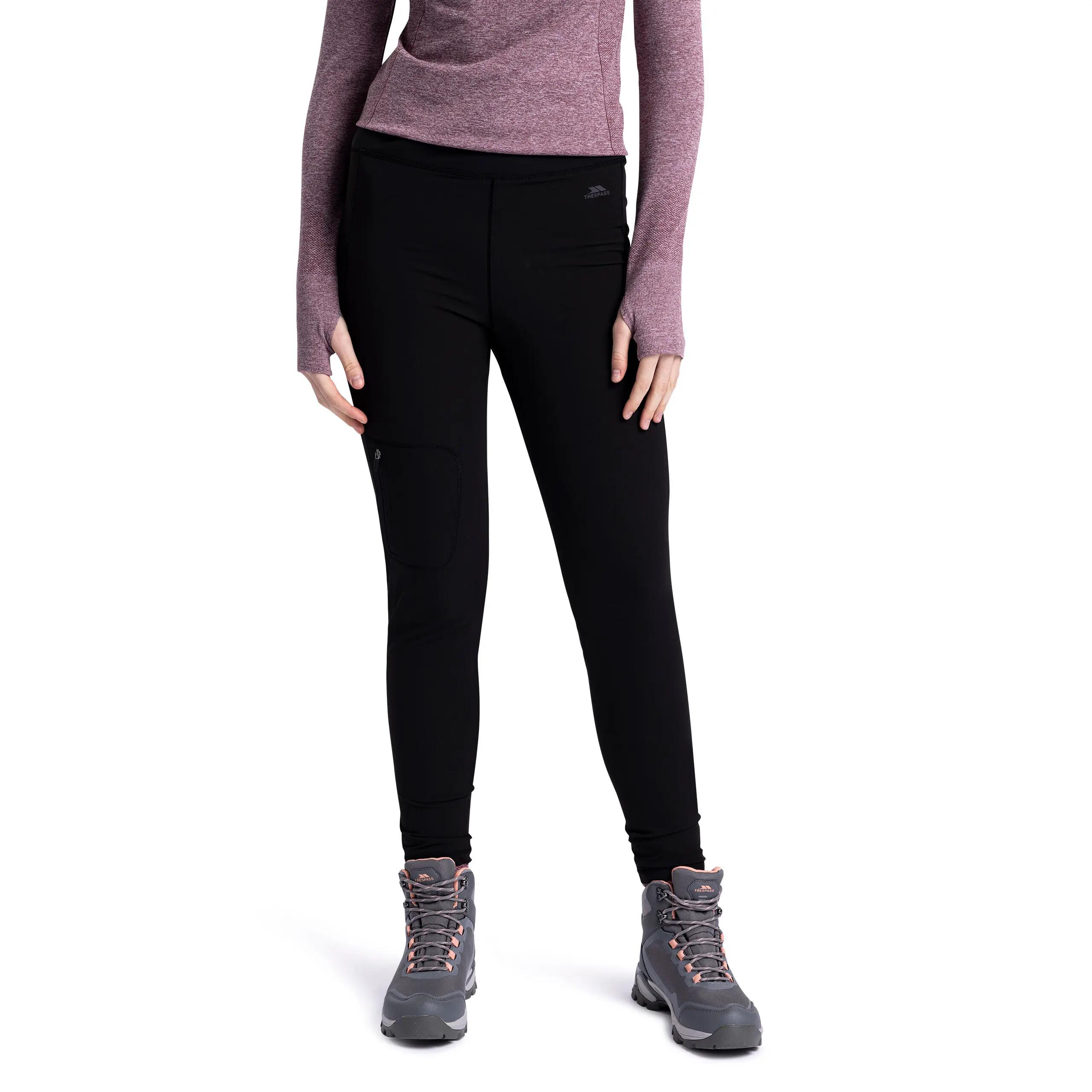 Trespass Jovana - Softshell-Leggings für Damen, Schwarz 4/7