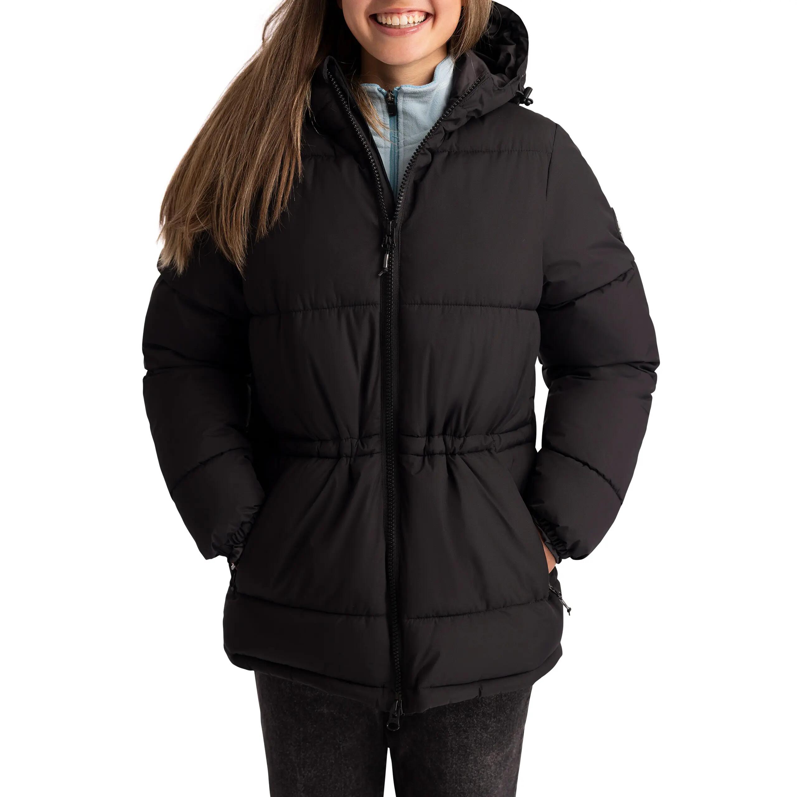 Trespass Pinchi - Chaqueta impermeable para mujer negra 5/5