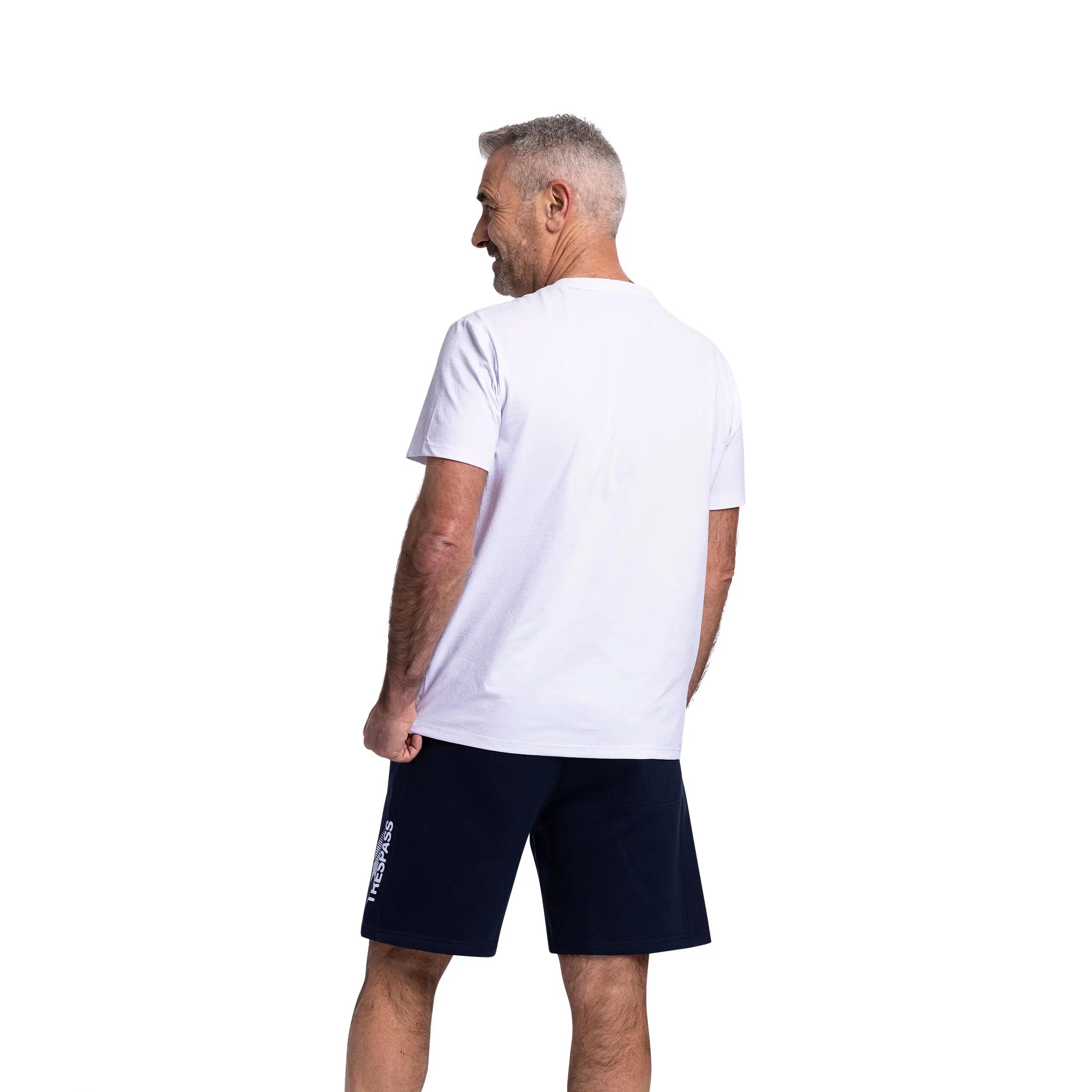 Trespass Sagnay - T-shirt décontracté pour Homme Blanc 5/5