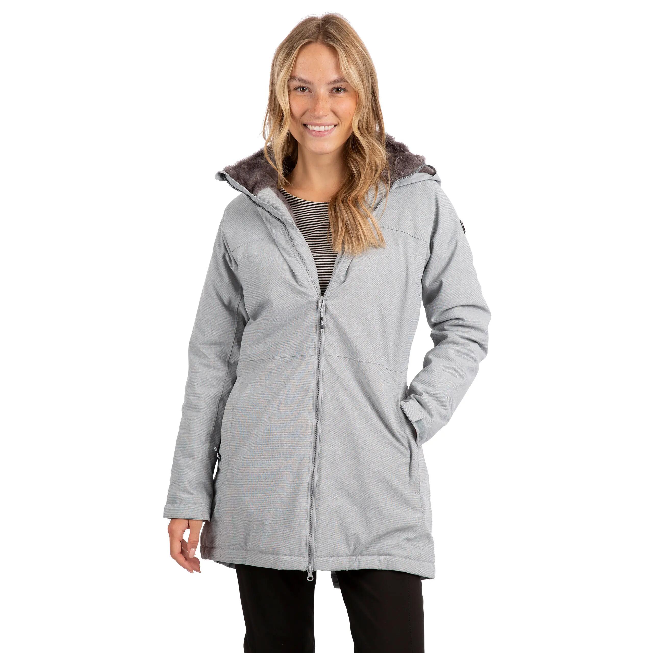 Trespass Winterry - Vrouw Jkt Grey Marl 3/5