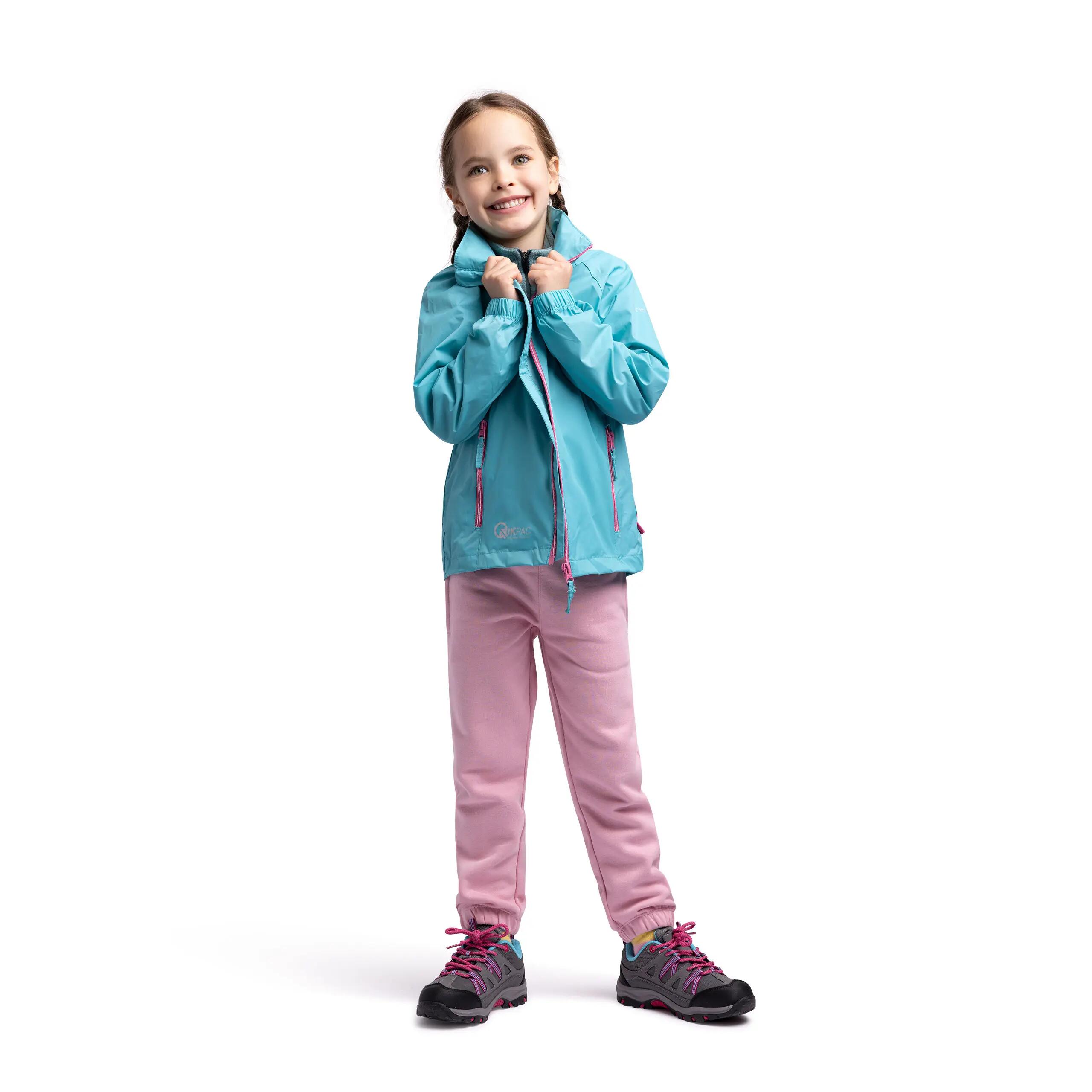 Regenjacke für Mädchen Trespass Qikpac X 5/6