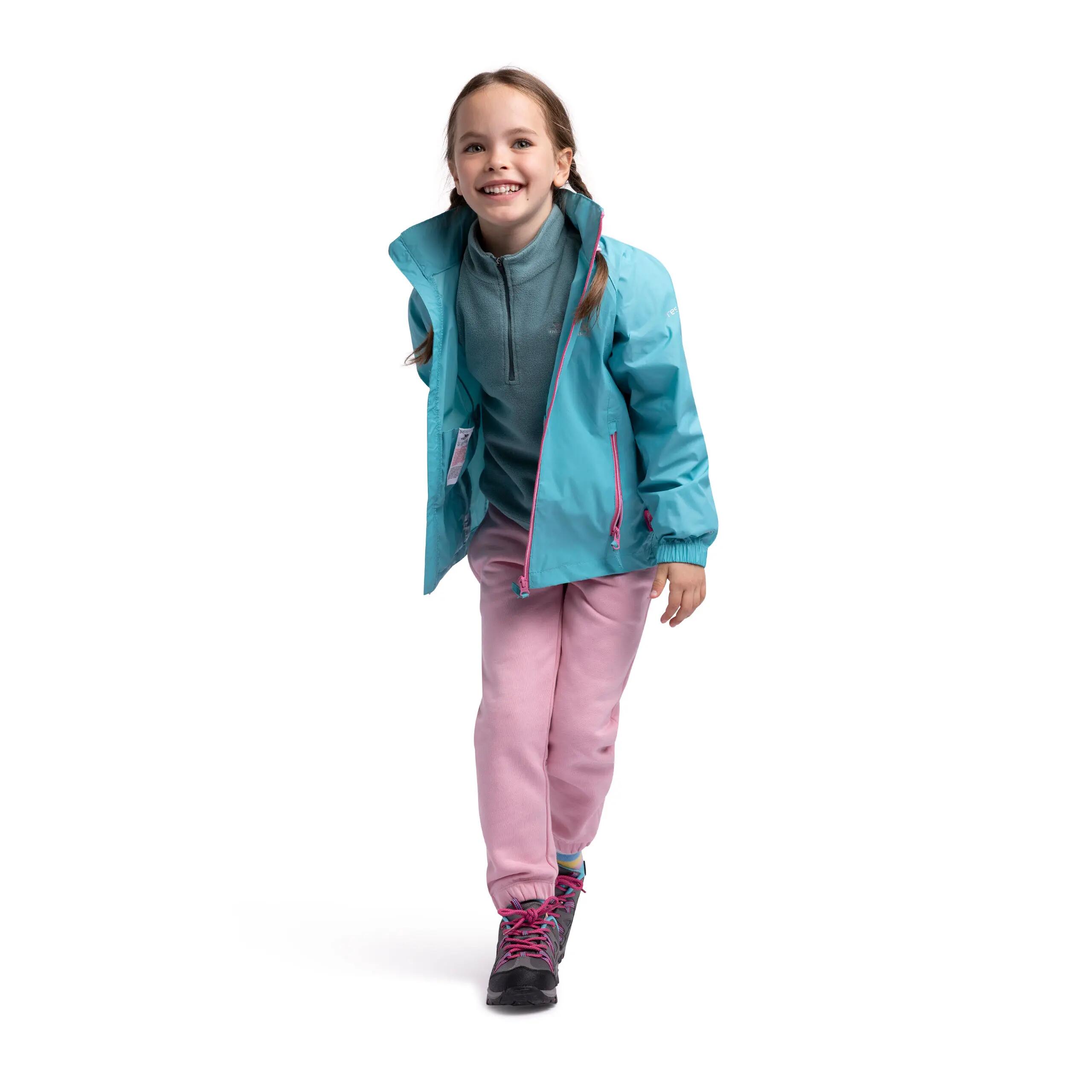 Regenjacke für Mädchen Trespass Qikpac X 4/6