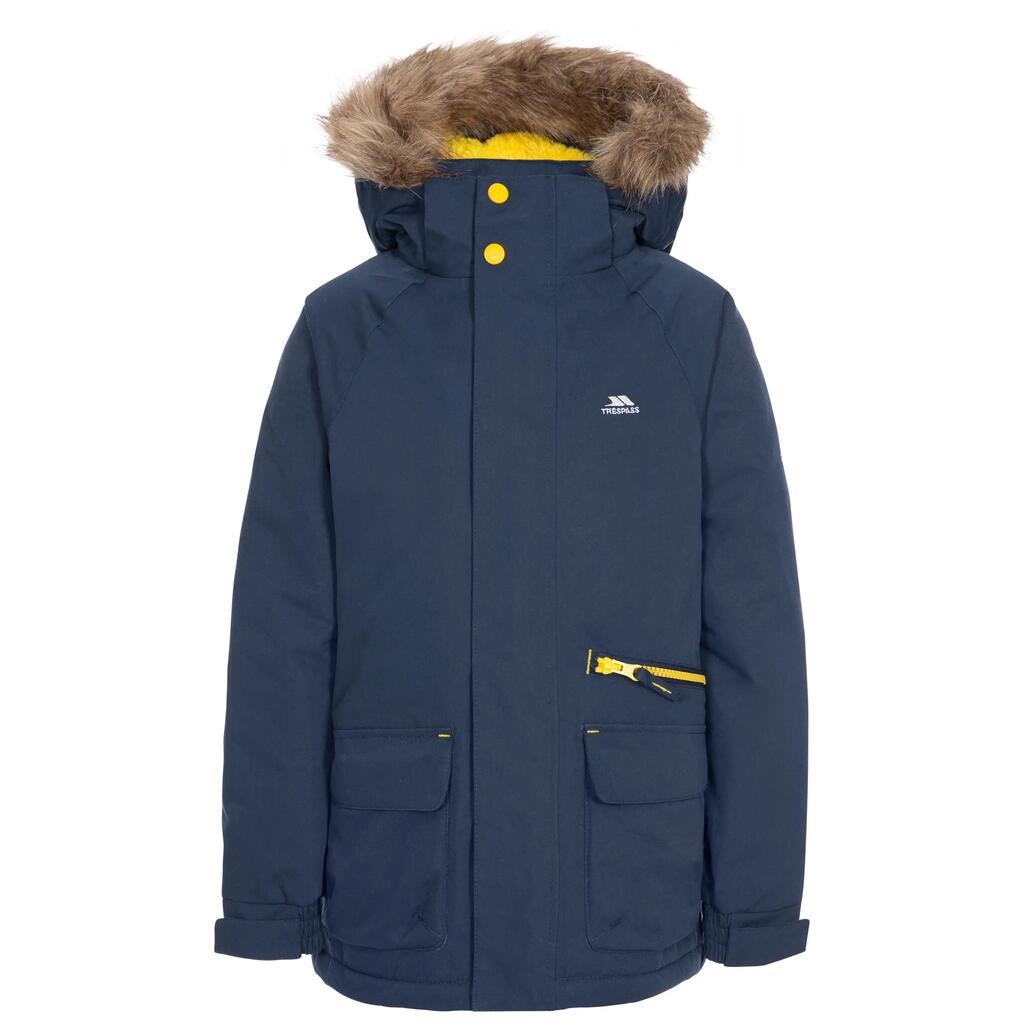 Boys Waterproof Jacket Windproof Hood School Casual Coat Upbeat
