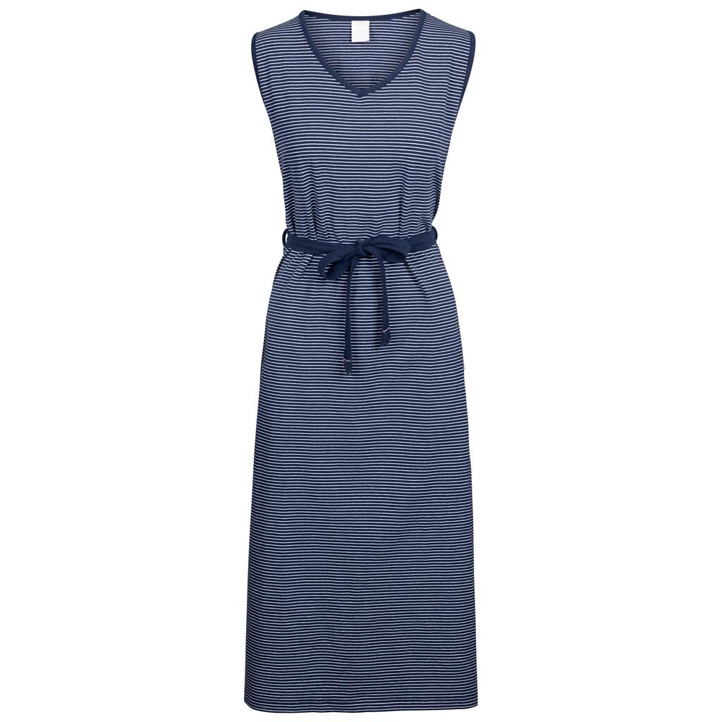 Womens Summer Dress with V-Neck, Side Splits and Side Pockets Loretta