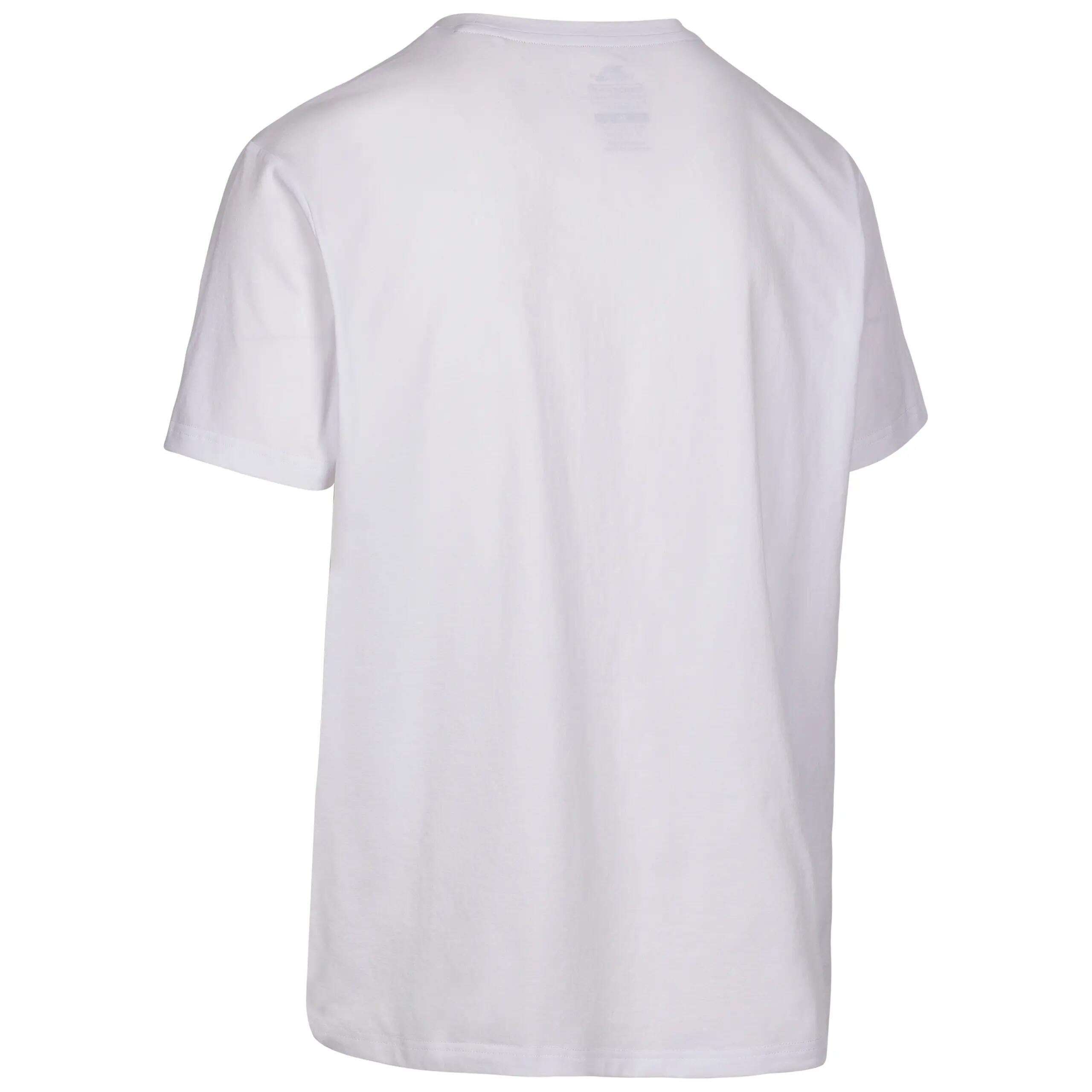 Trespass Sagnay - T-shirt décontracté pour Homme Blanc 2/5