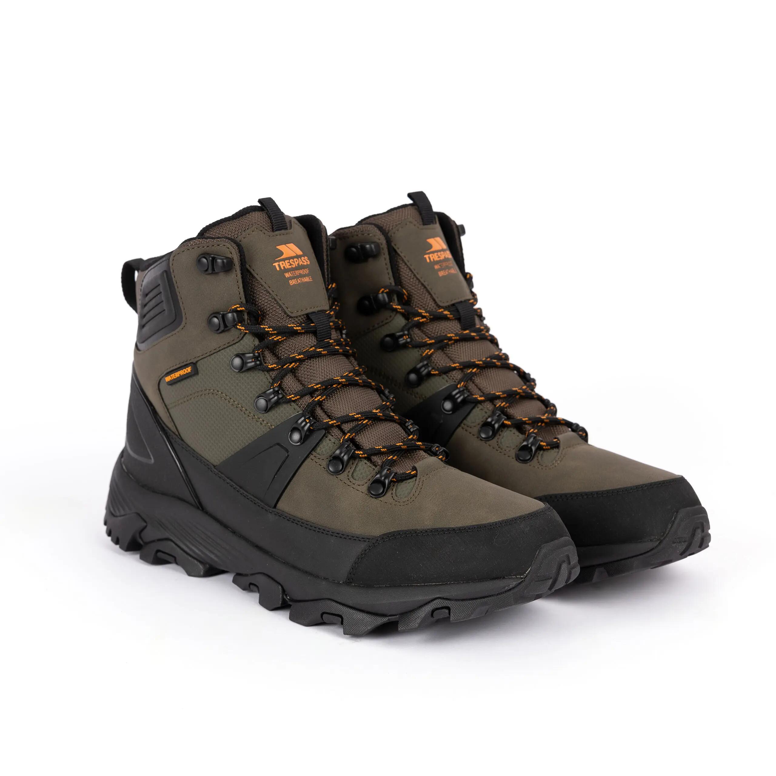 Trespass Conrad - Bota de Caminhada Masculina Verde Oliva 4/5