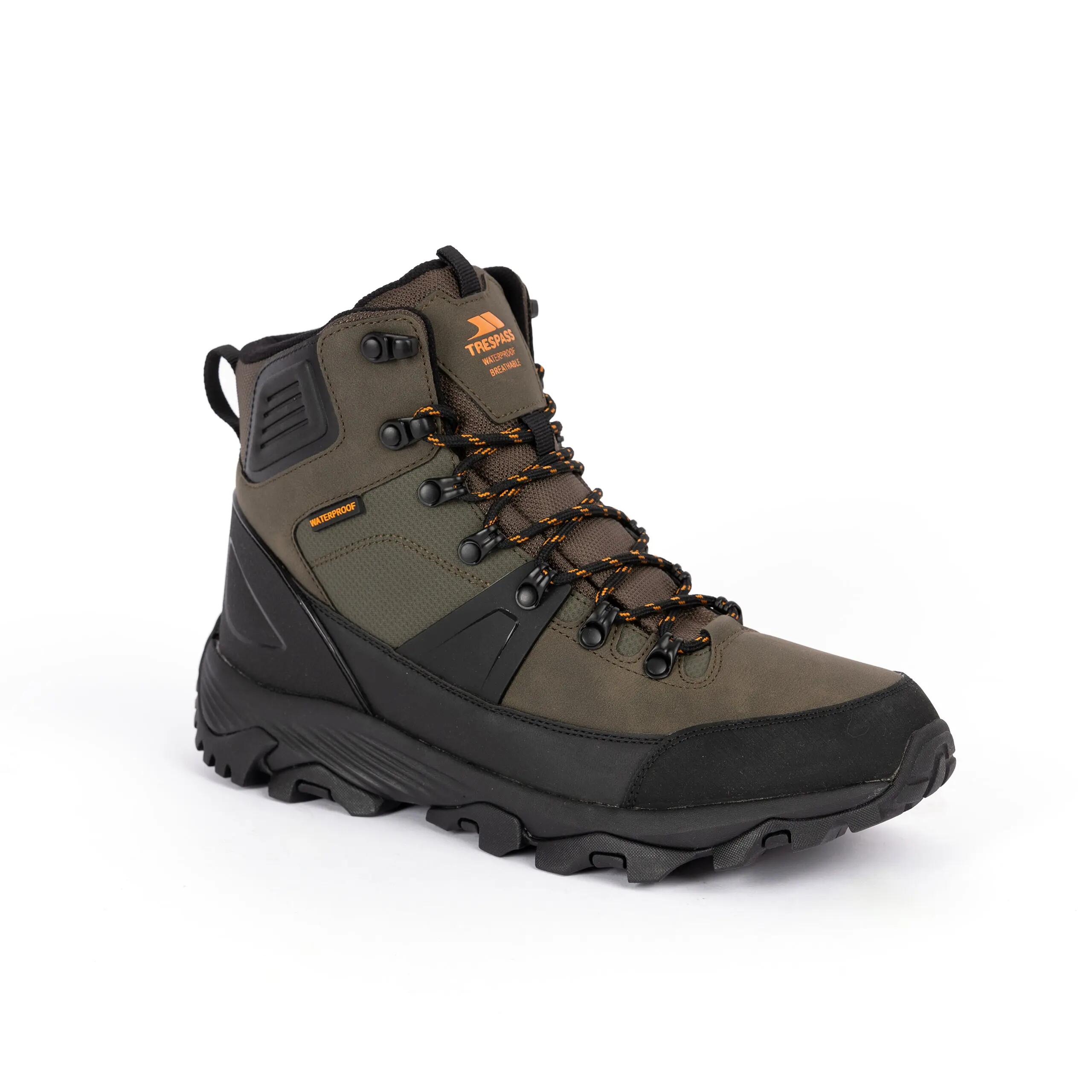 Trespass Conrad - Bota de Caminhada Masculina Verde Oliva 3/5