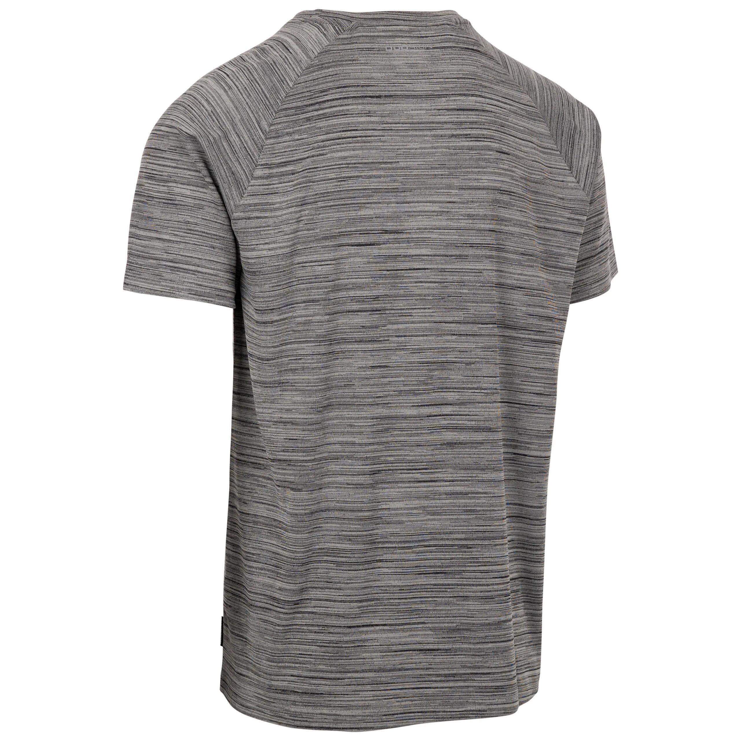 T-shirt Trespass LEECANA uomo grigio 100% poliestere Duoskin 2/7