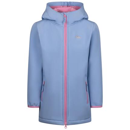 2058 Brennagh - Veste softshell femme longue 7/8, capuche, doublure polaire