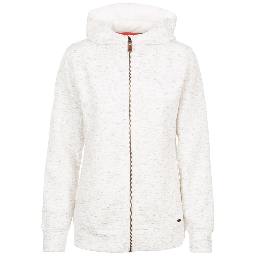 Womens Full Front Zip Jersey Lined Hoodie - Winnie