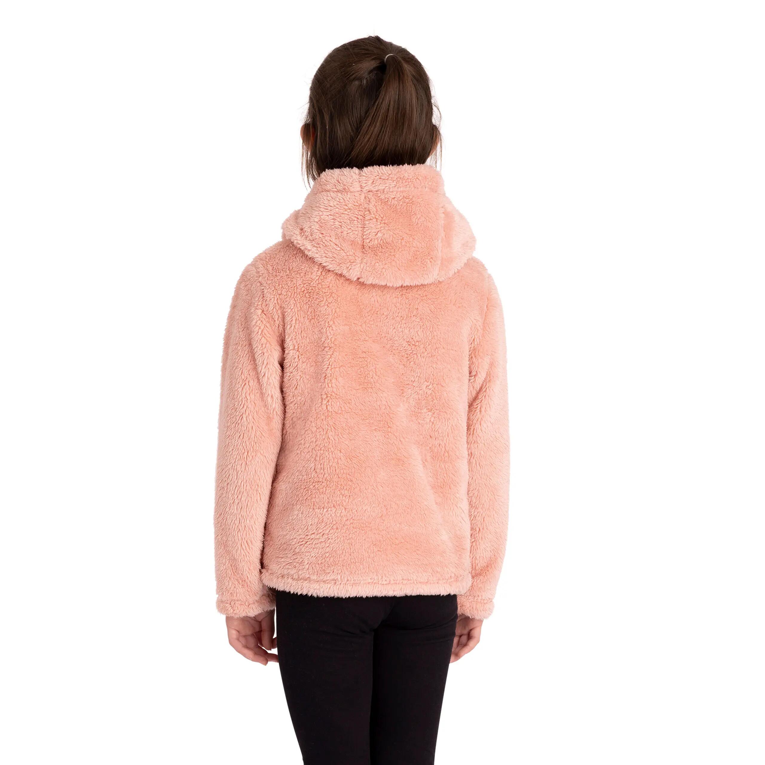 2058 Temoni - Sudadera con capucha unisex de forro polar, rosa medio 5/5