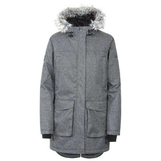 Trespass Thundery - Veste Femme Noir/Gris Argent