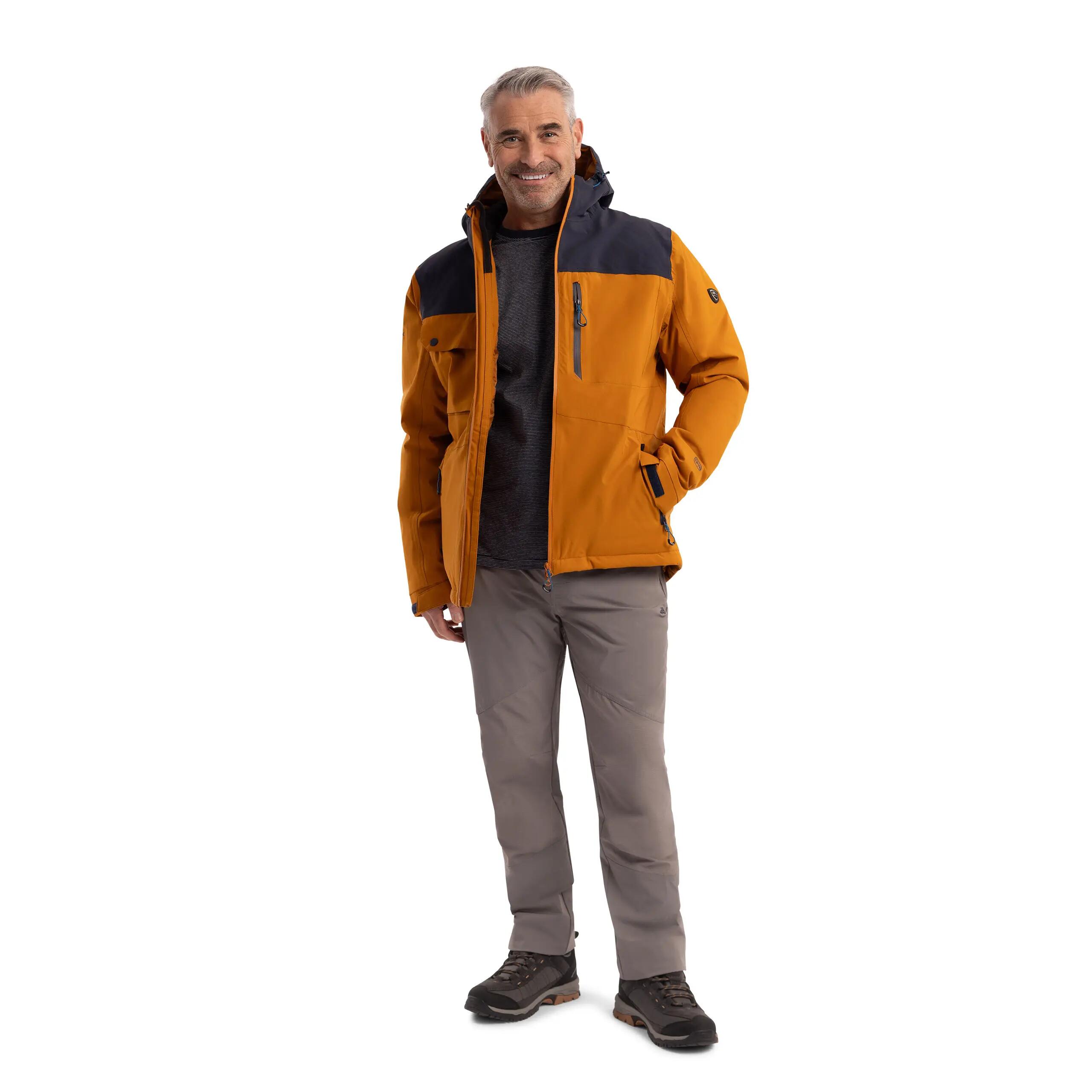 Trespass Eastwell – Männliche gepolsterte Jacke Ginger 3/5