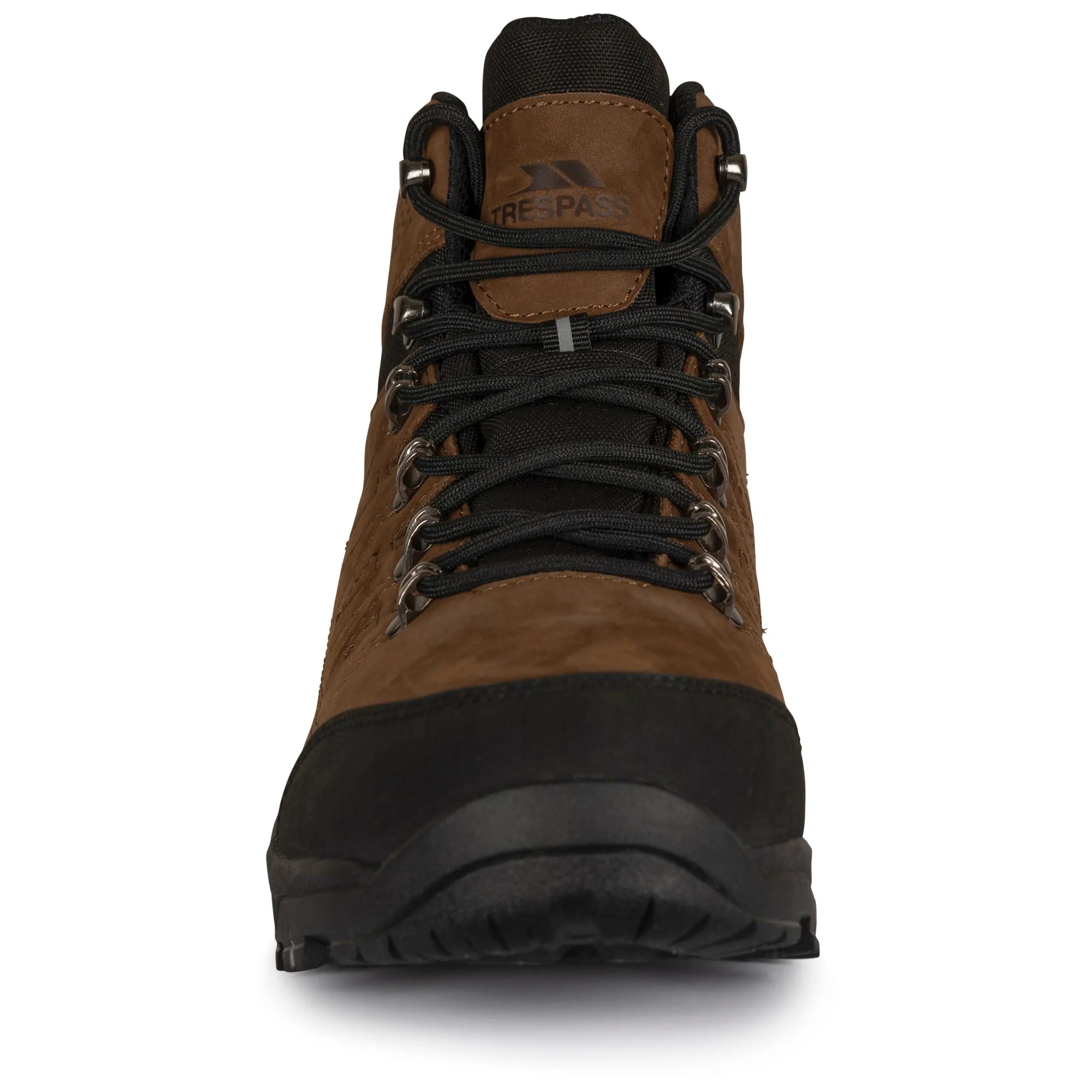 Trespass Corrie- Botas de Caminhada Masculina Castanho Claro 2/5
