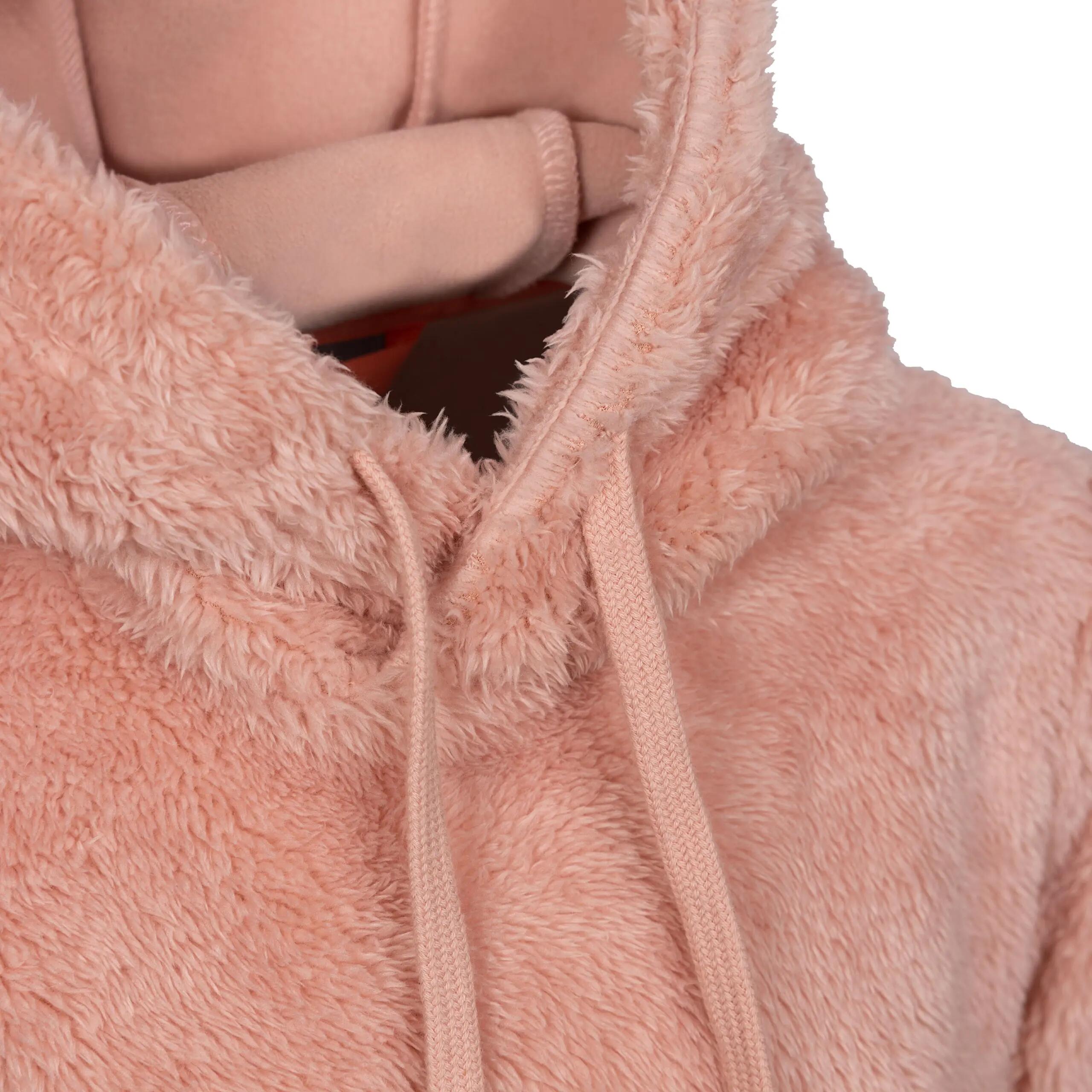 2058 Temoni - Sudadera con capucha unisex de forro polar, rosa medio 3/5