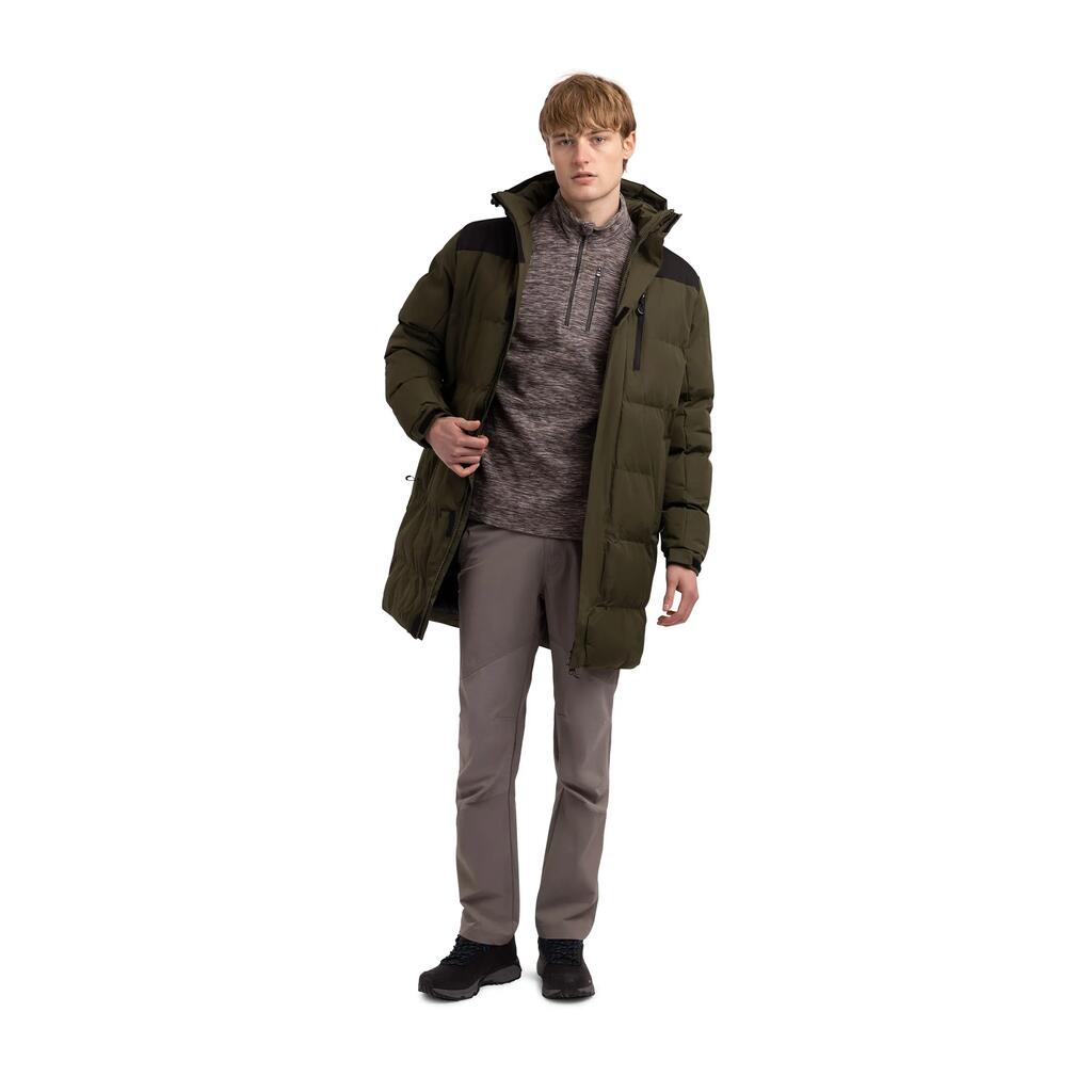 Men's Longer Length Padded Waterproof Windproof Jacket - Clipster