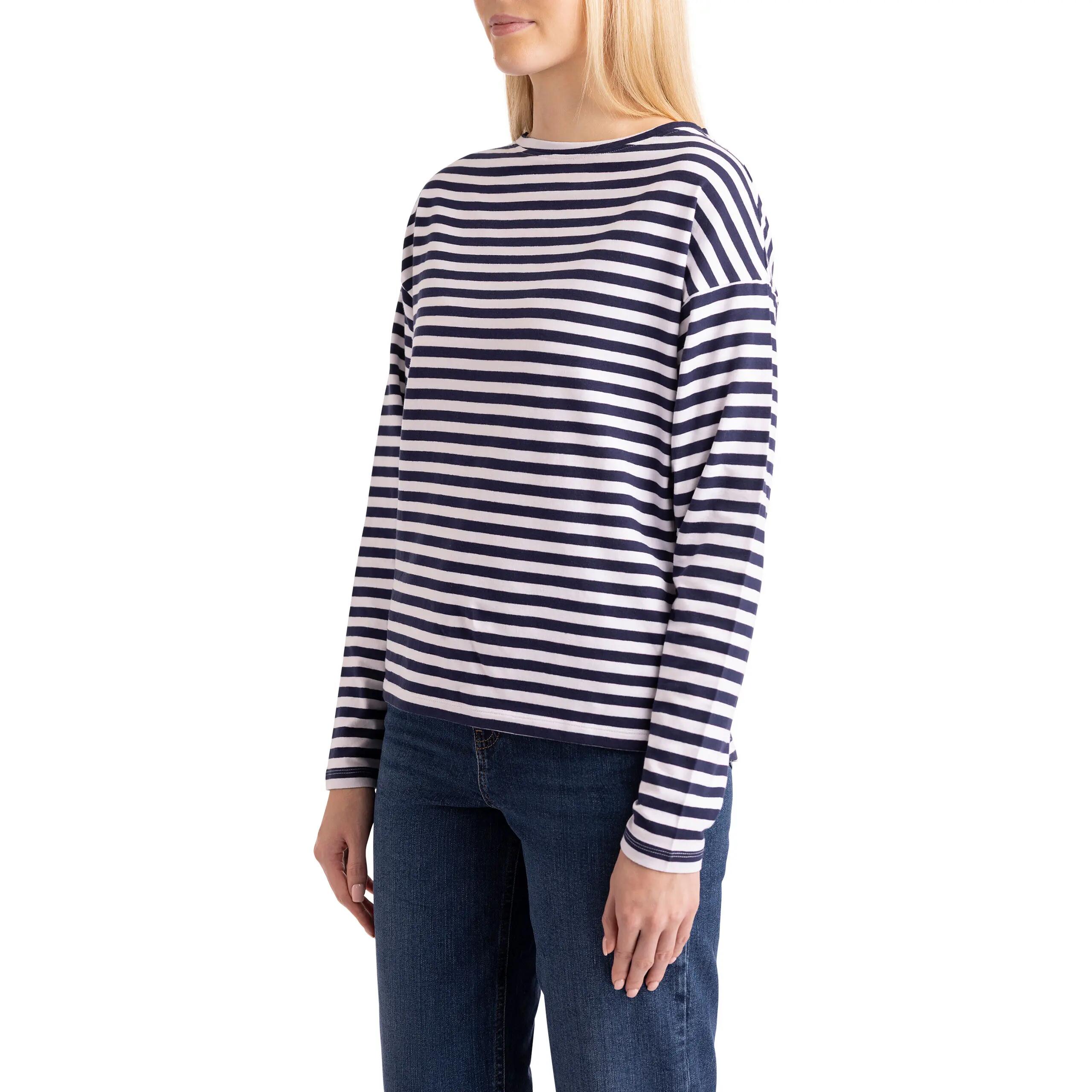 T-shirt donna Trespass Thelma maniche lunghe a righe L. 5/5