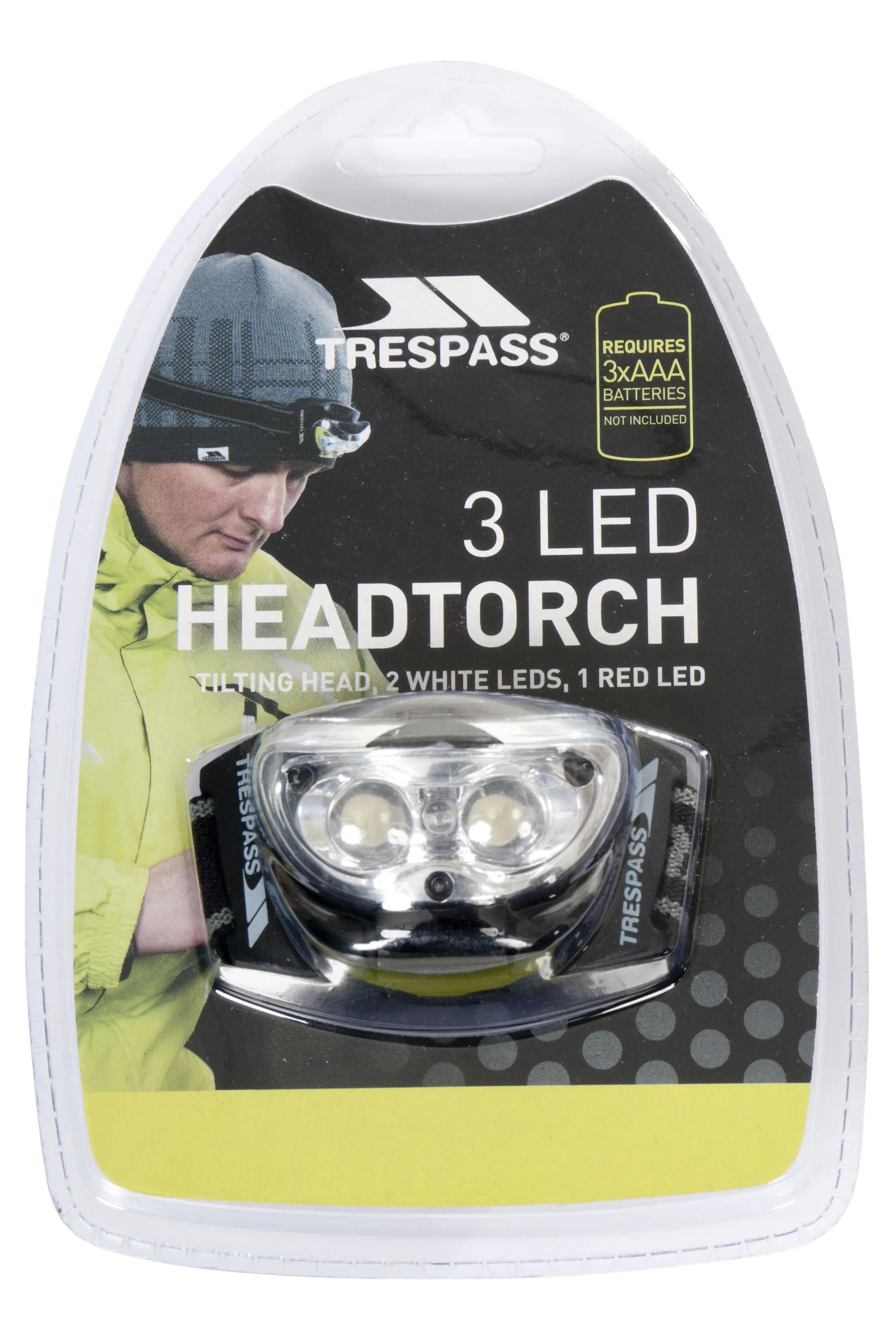 Trespass Guidance - Lampe frontale LED noire 2/2