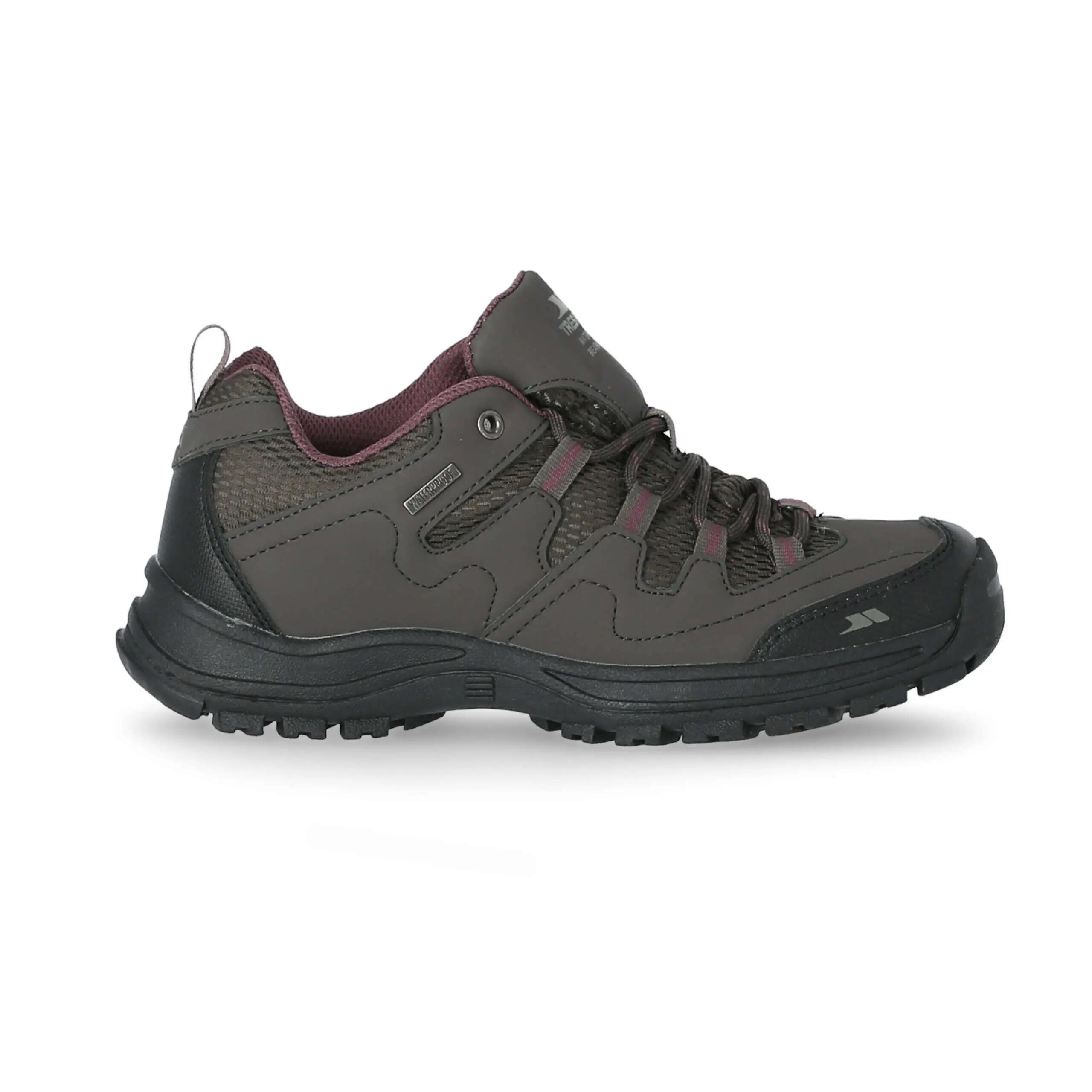Chaussures randonnée Trespass MITZI Low Cut marron, imperméables 5/7