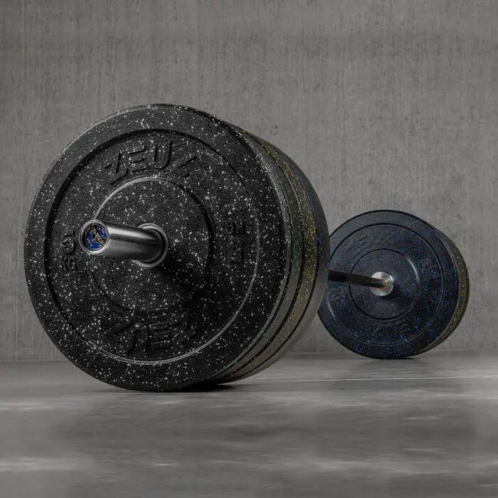 ZEUZ 1-teilige Gewichtsscheibe 20 kg – Bumper Plates für 50-mm-Langhantel 4/7