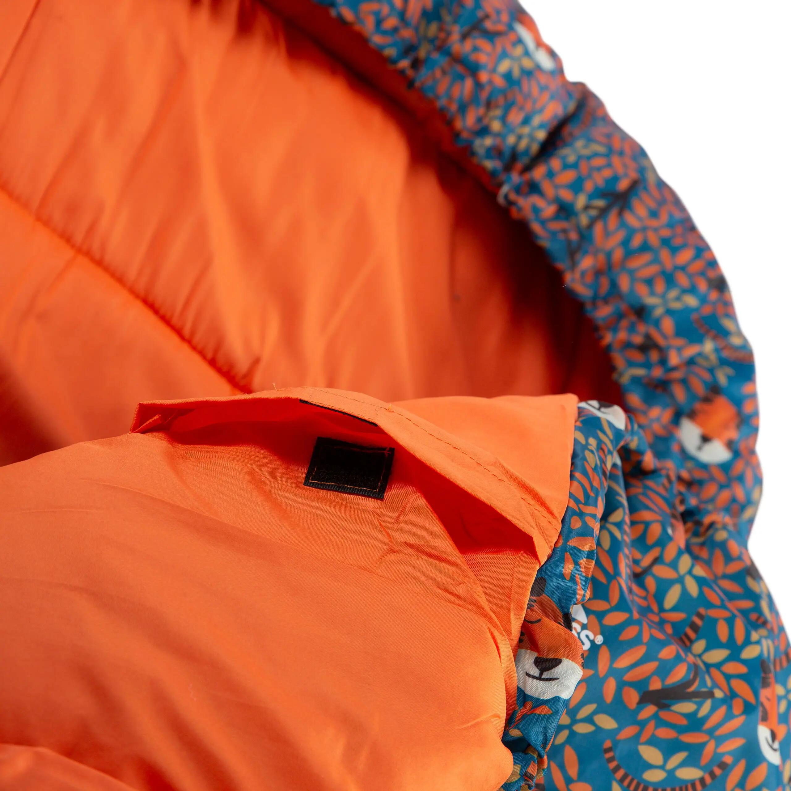 Sac de couchage enfant Trespass BUNKA momie polyester 3 saisons 5/7