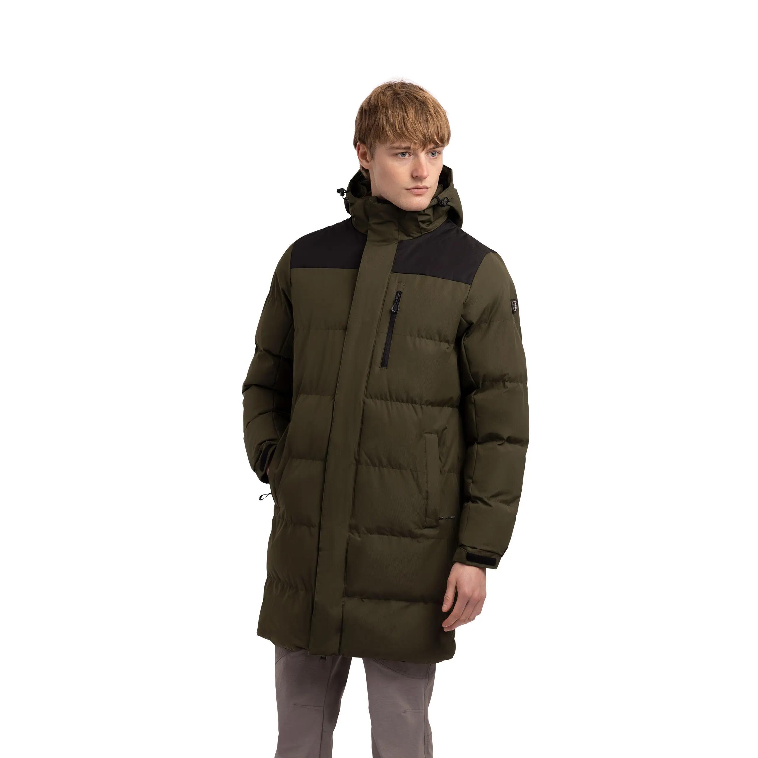 Lange Daunenjacke mit Kapuze Trespass Clipster 2/5