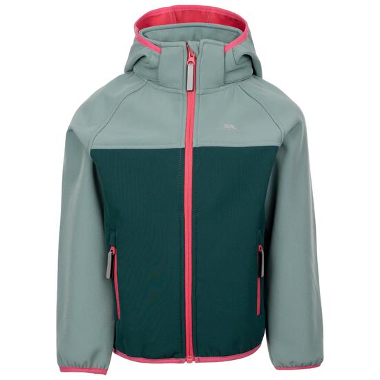 Kinder-Softshelljacke Trespass Hanbury Grün 9-10